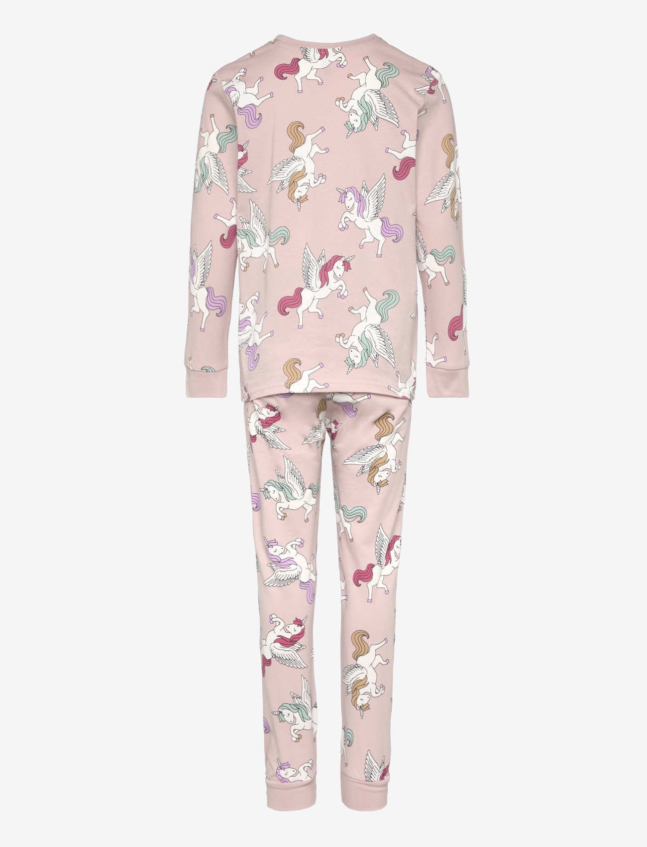 Lindex - Pyjama Unicorn and cat - pyjama-sets - light dusty pink - 2