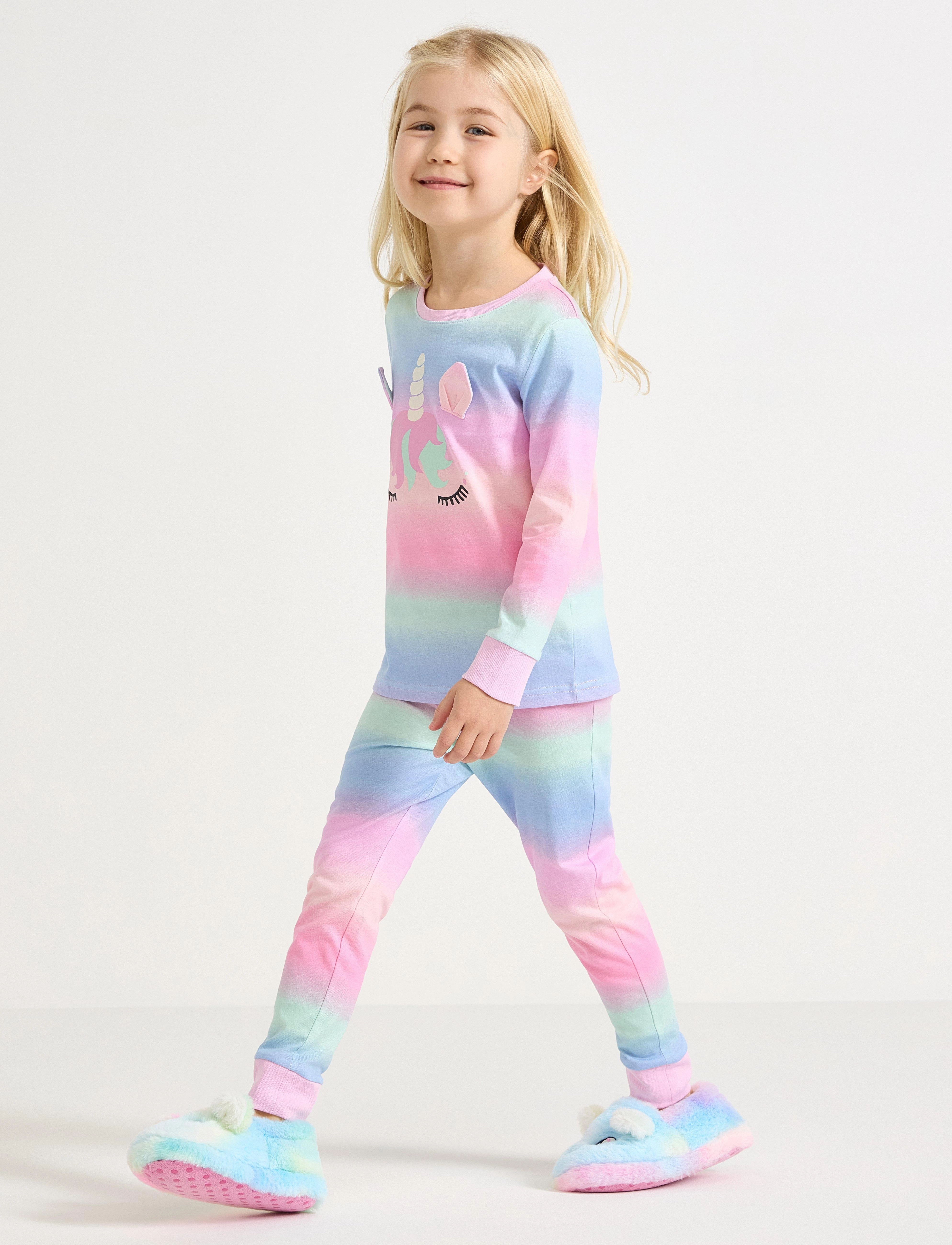 Lindex Pyjama 3D, 92, Pink, Pyjamas > Pyjamas-Sæt, Børn