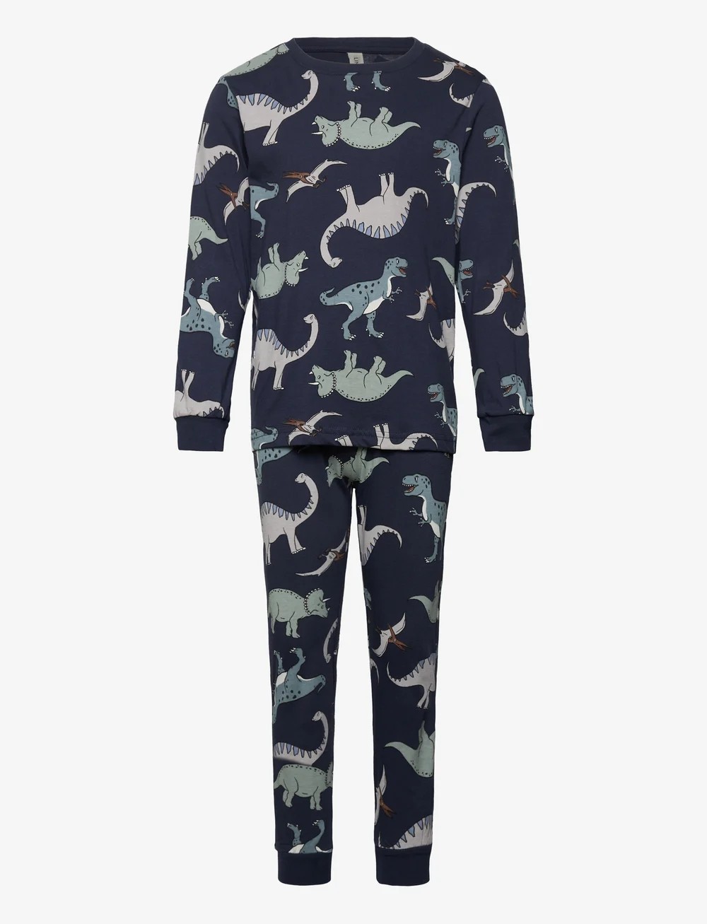 Lindex - Pyjama Vehicle Dino - sets - dark blue - 0