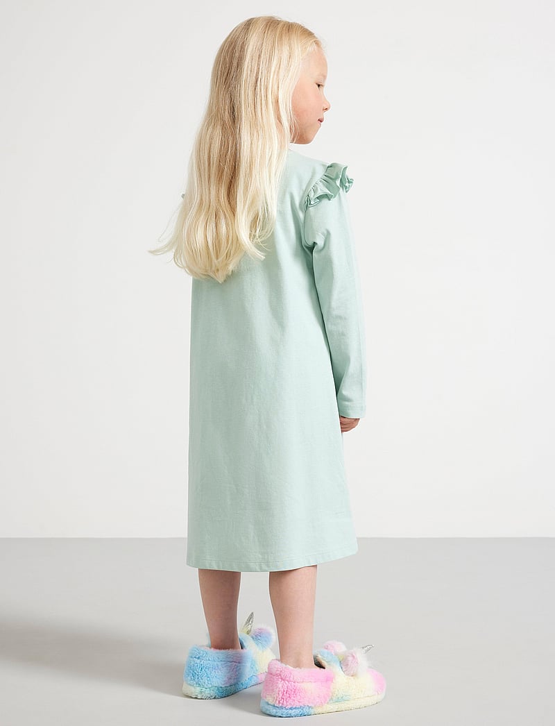 Lindex - Nightgown Unicorn - nattlinnen - light dusty turquoise - 3