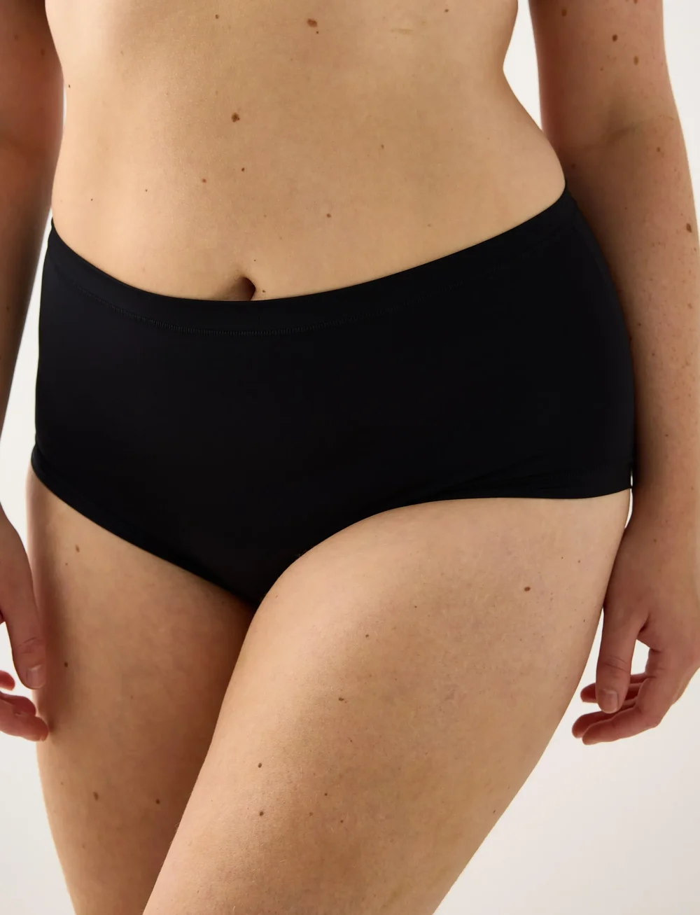 Lindex - Brief high control - midi & maxi - black - 4