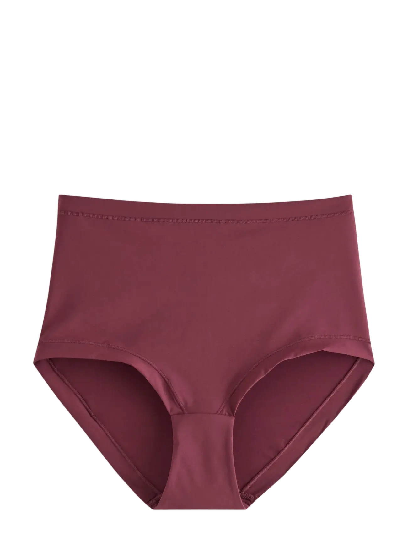 Lindex Brief high control - Slips - DARK DUSTY RED / burgundy