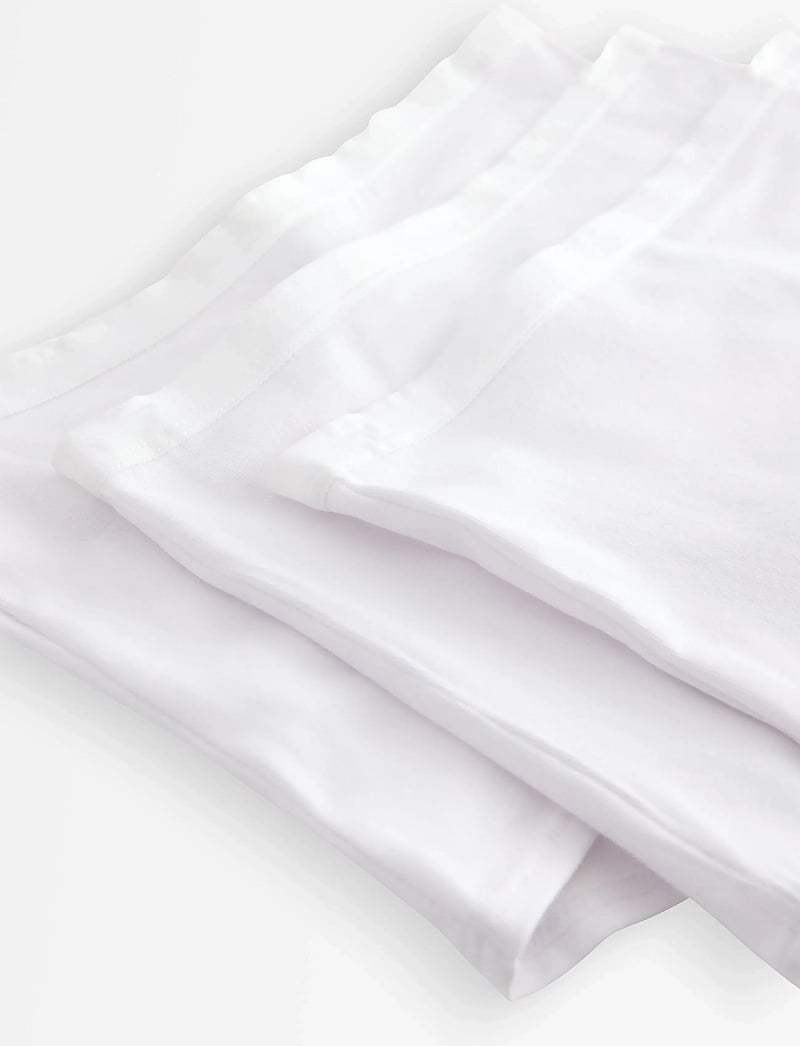 Lindex - 3-pack boxer briefs with high waist - hipster & boxershorts - white - 5