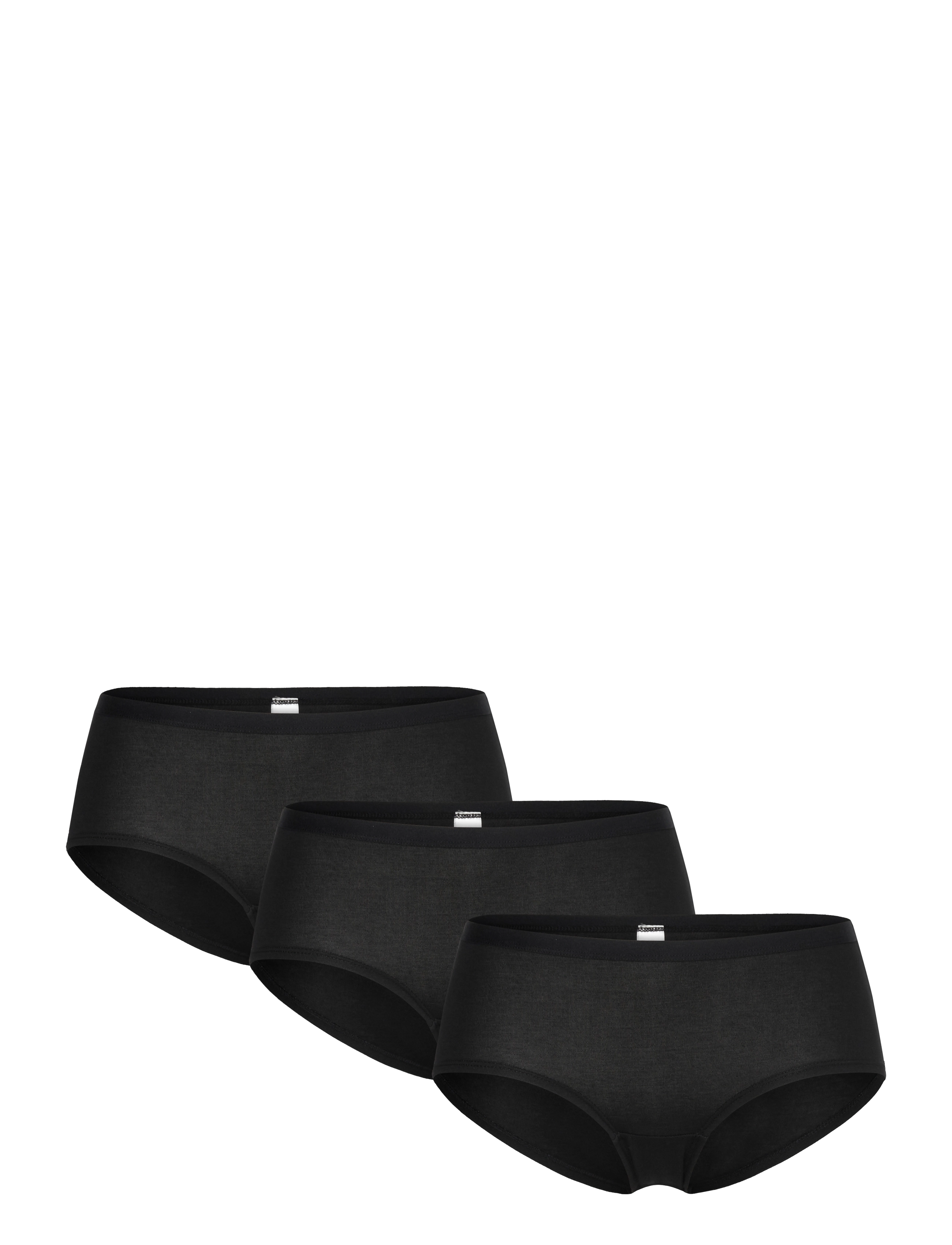 Lindex Brief 3 pack Carin regular - Modetrender - BLACK / black