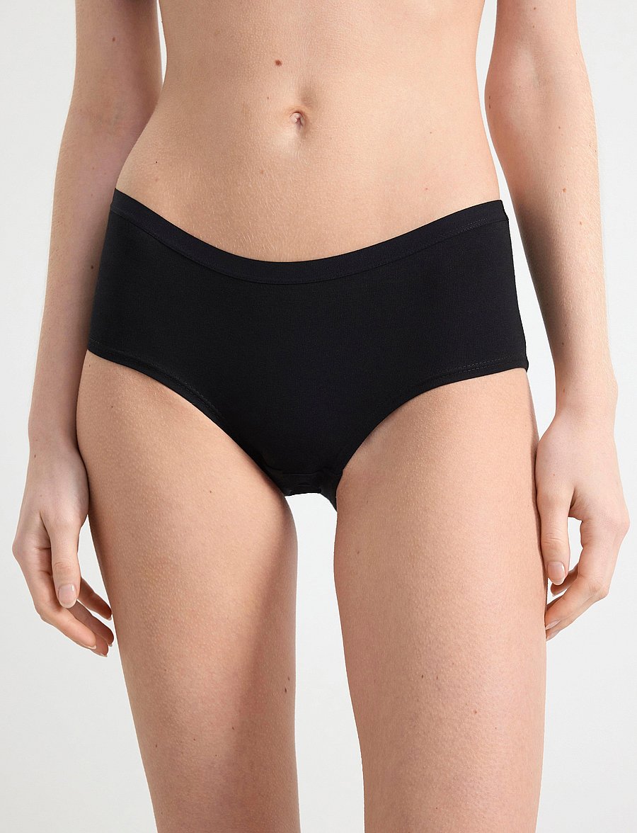Lindex - Brief 3 pack Carin regular - hipster & hotpants - black - 0