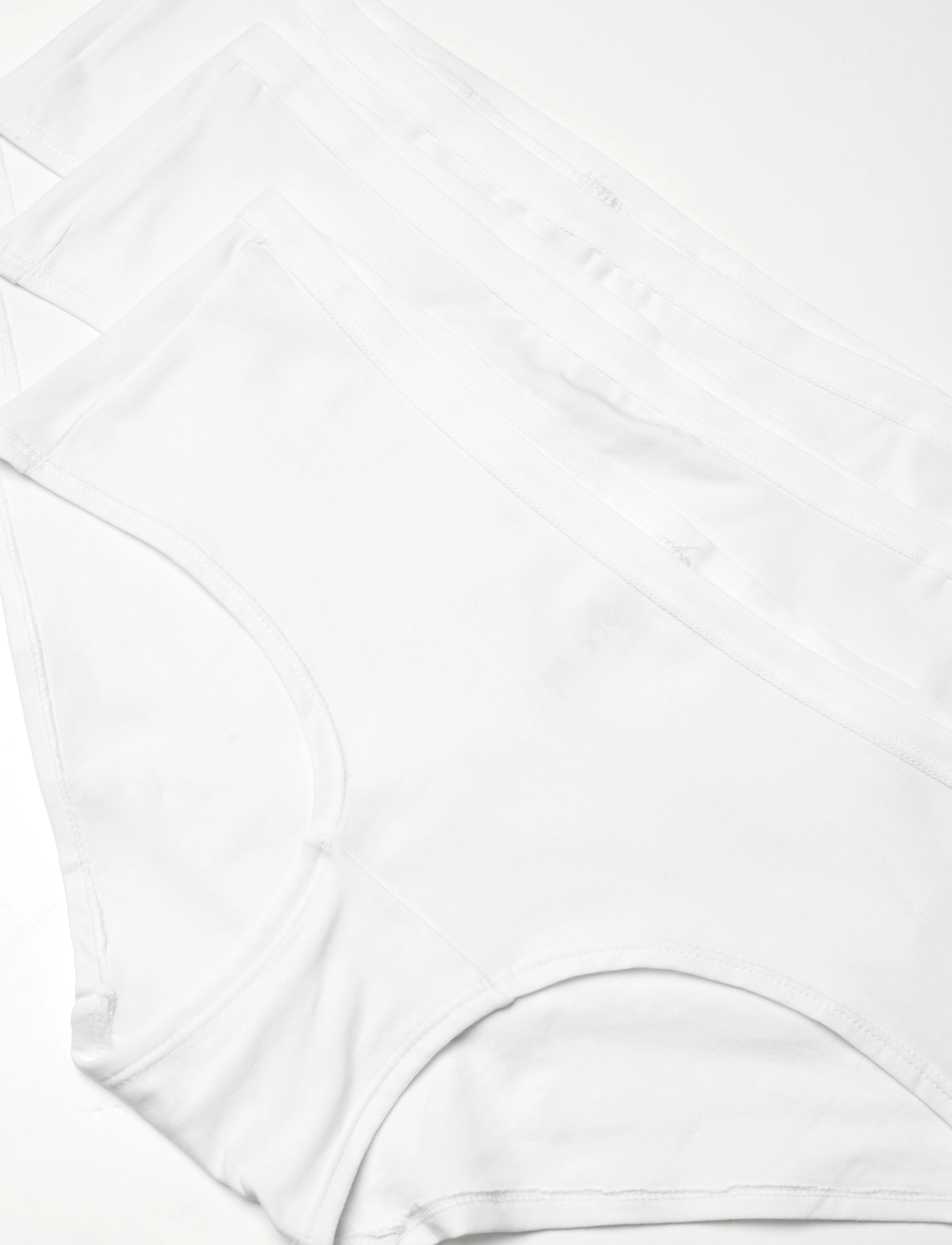 Lindex - Brief 3 pack Carin regular - hipster & hotpants - white - 1