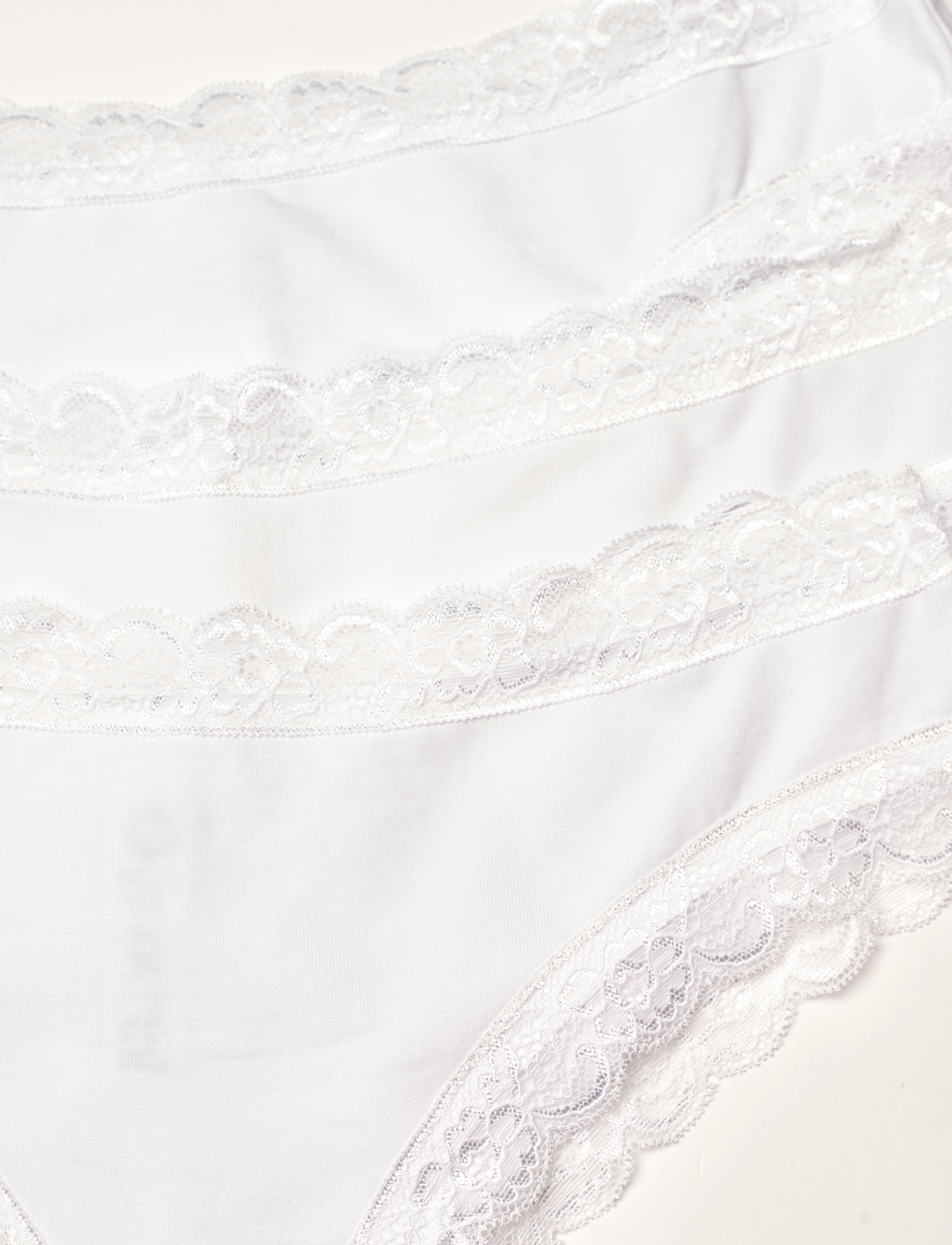 Lindex - 3-pack brazilian briefs with regular waist - brazilian trusser - white - 4