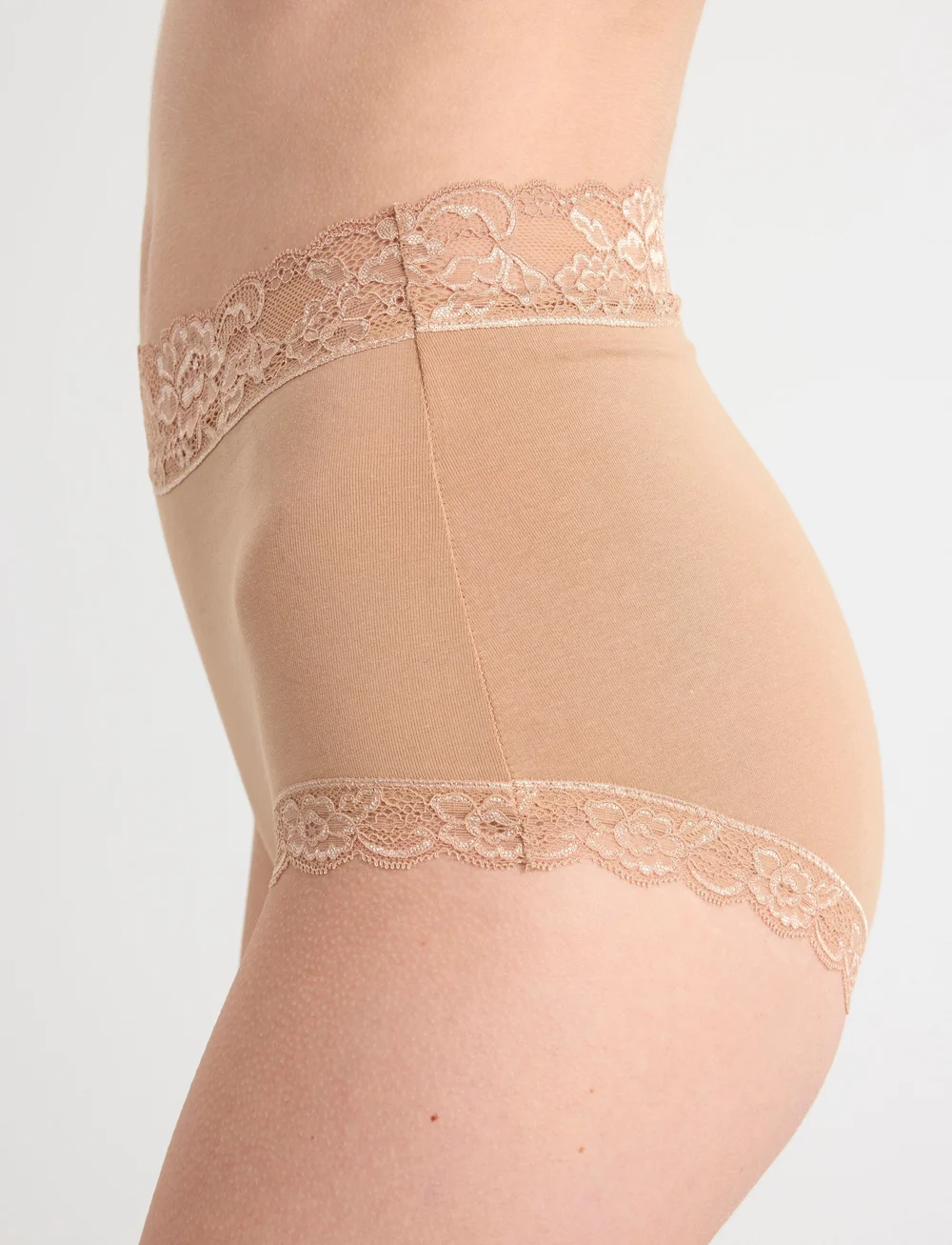 Lindex - Brief high Emelie lace 3 pack - midi & maxi broekjes - three-col mix - 2