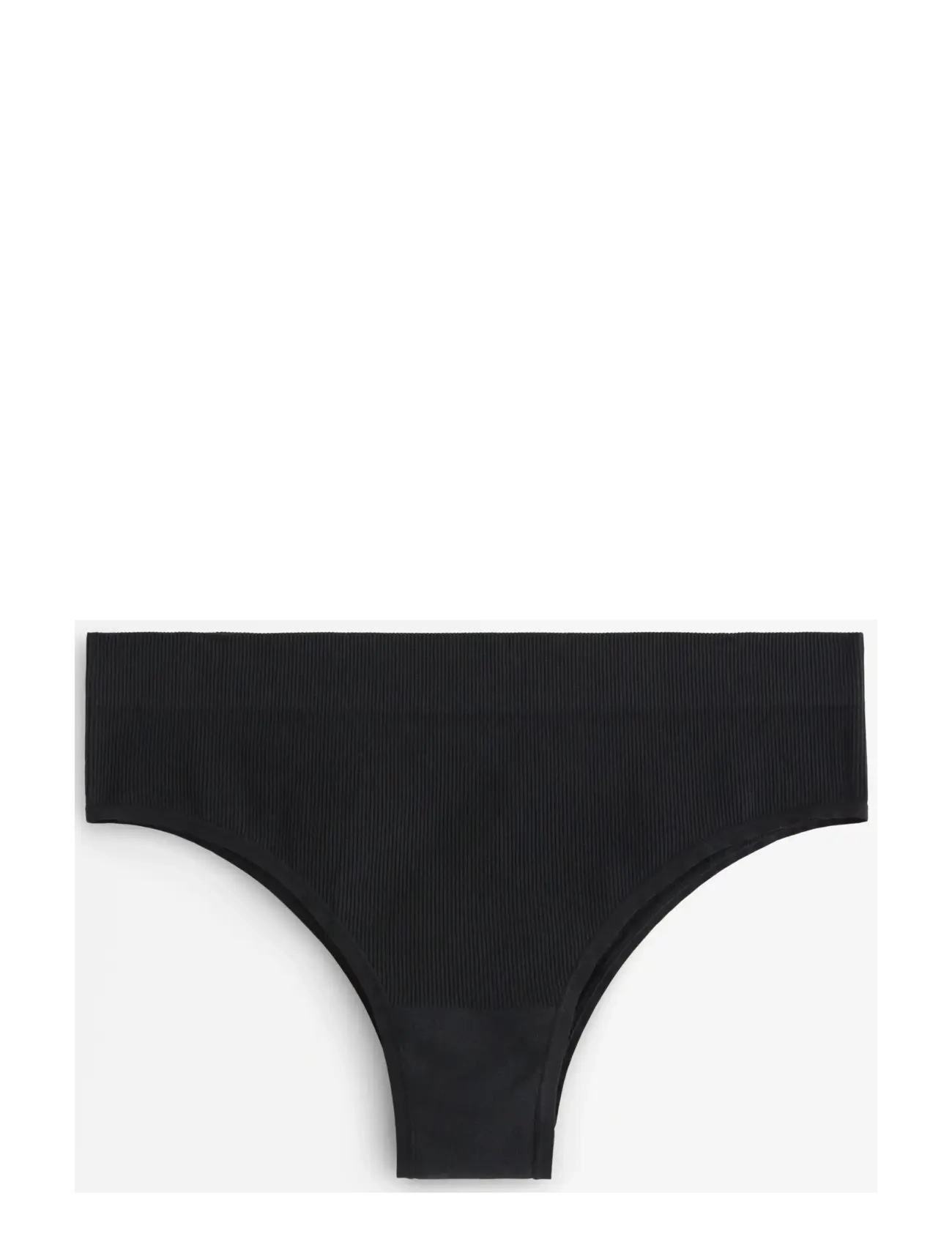 Lindex - Brief  Brazilian High Seamless - brazīliešu biksītes - black - 2