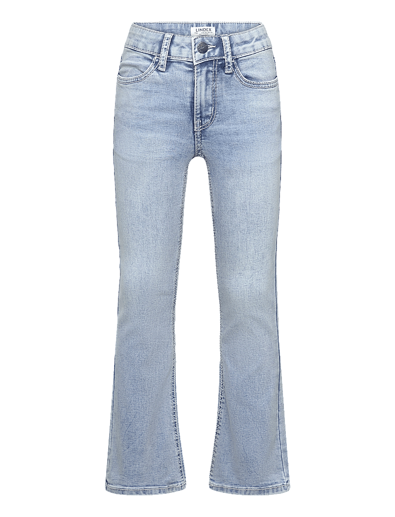Lindex - Trousers denim Freja stitches - bootcut jeans - light denim - 1