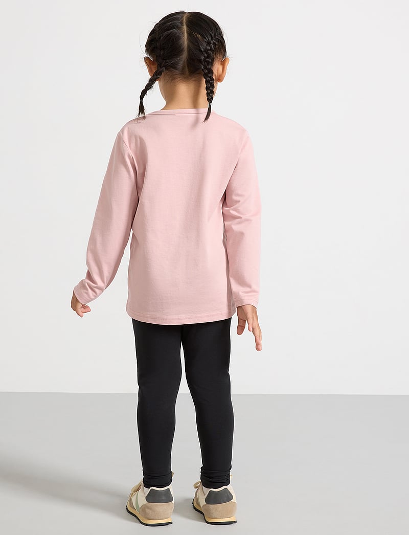 Lindex - Leggings kneepatch cat - retuusid - off black - 3