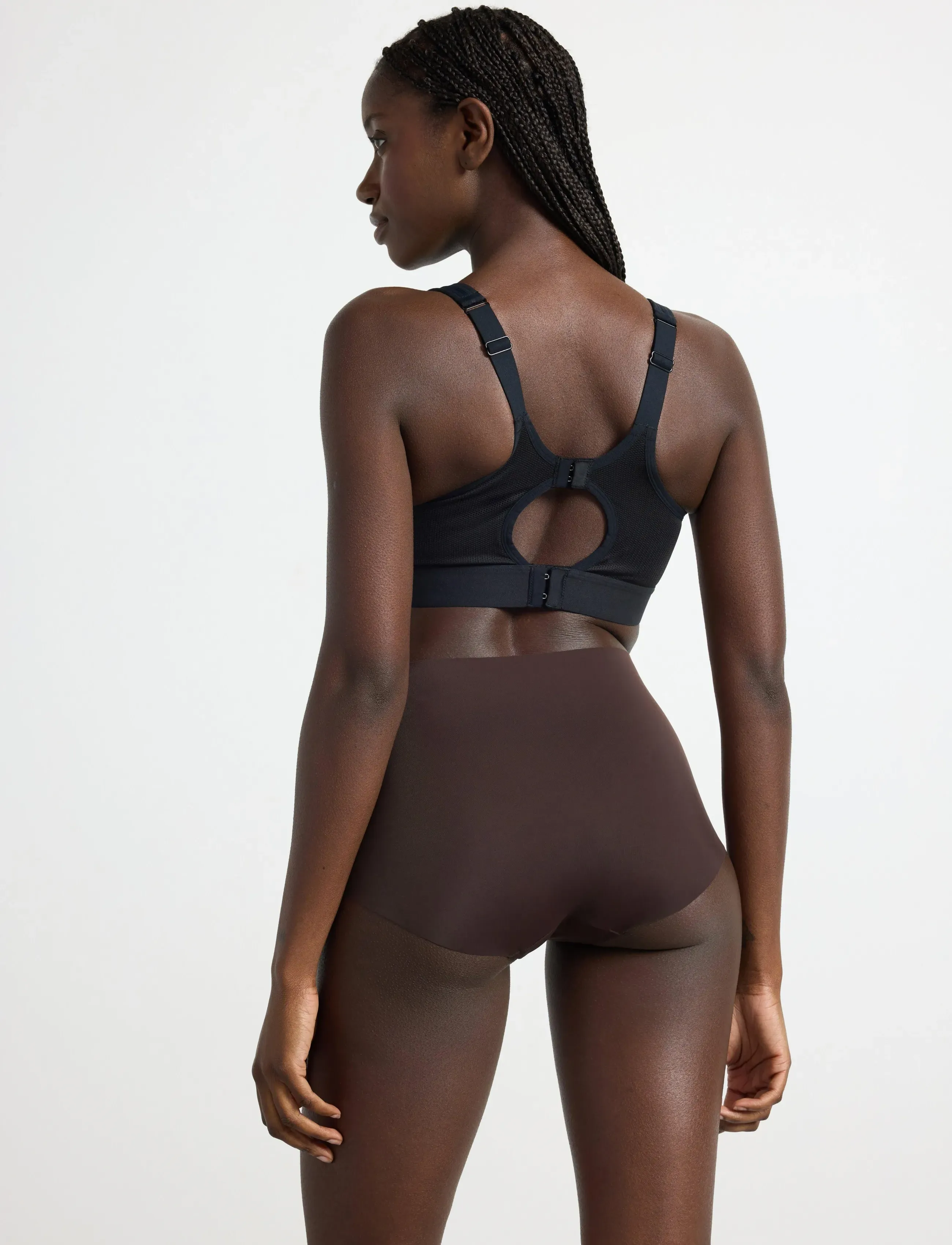 Lindex - 3-pack high waist sports briefs - vidutinio ir aukšto juosmens kelnaitės - black - 2