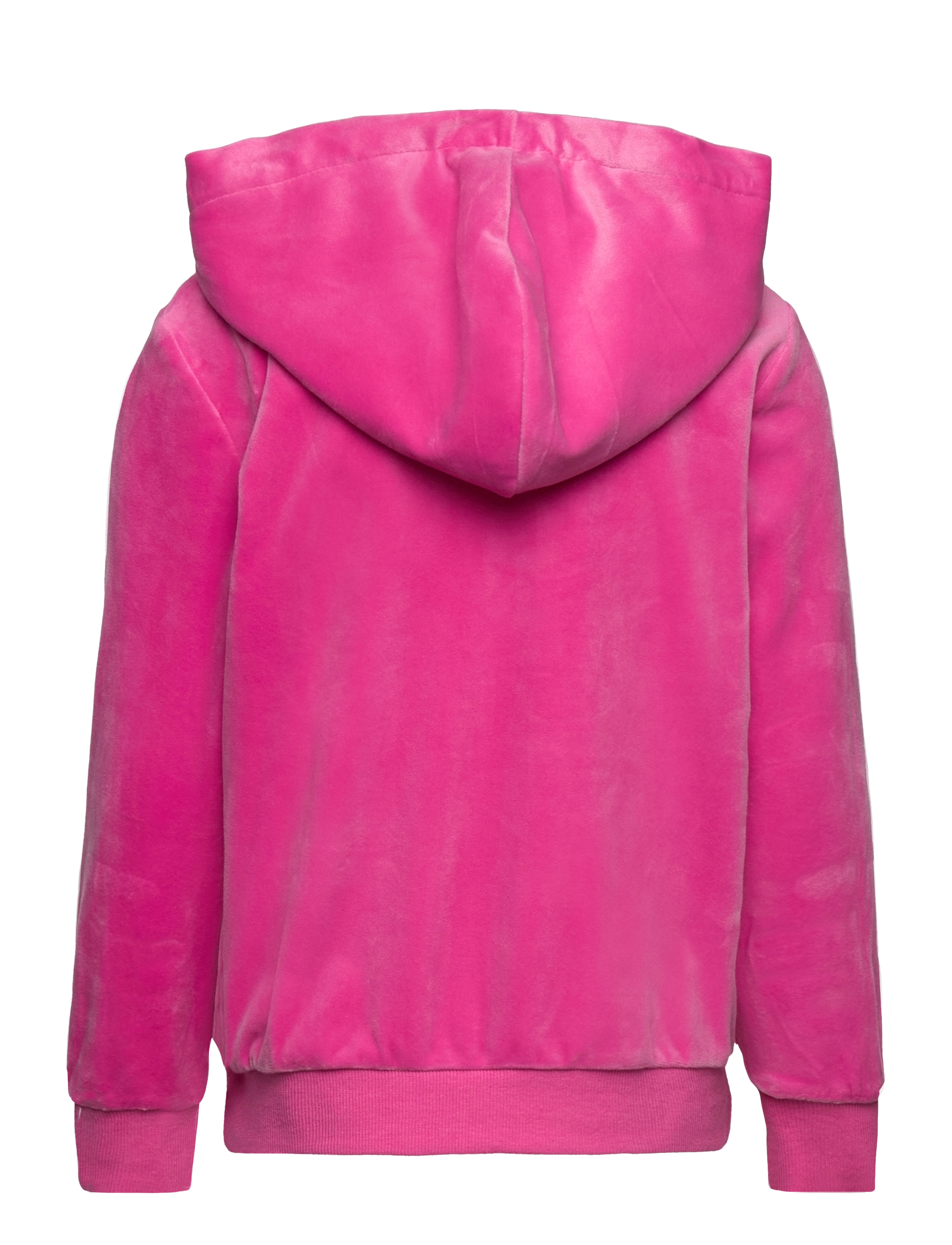 Lindex - Hoodjacket with zipper velour - hættetrøjer - pink - 2