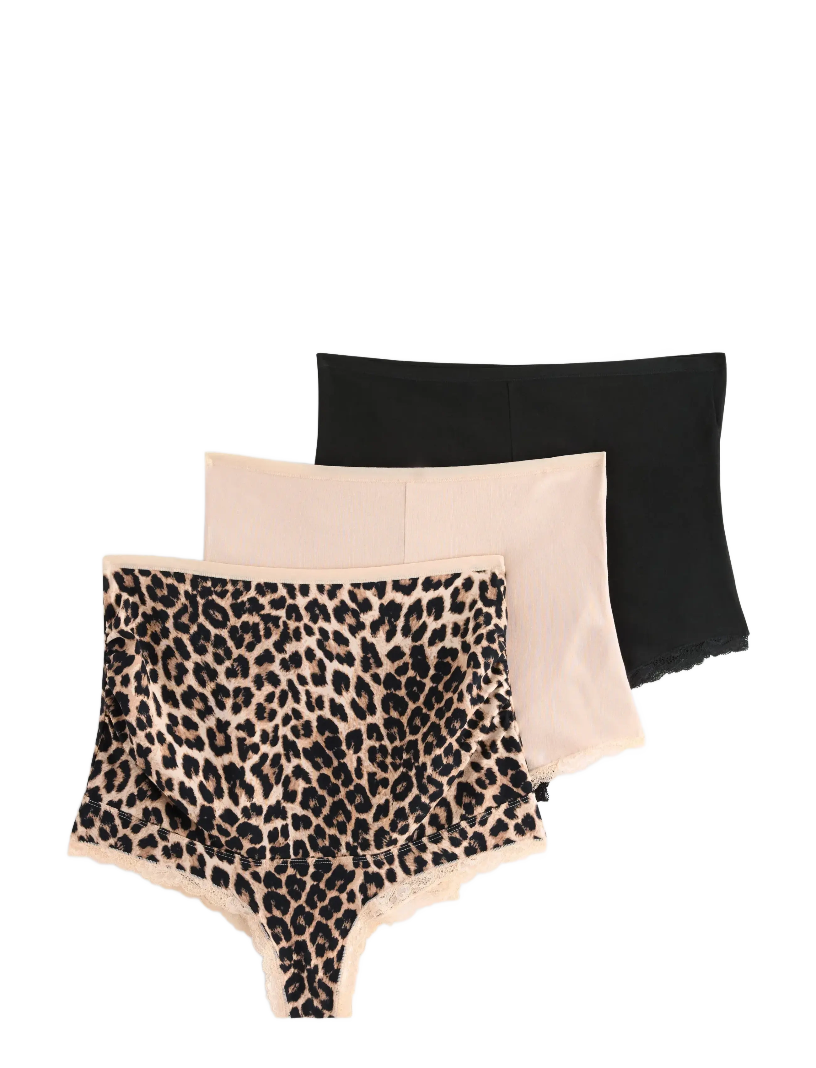 Brief 3 pk maternity brazilia - LIGHT BROWN