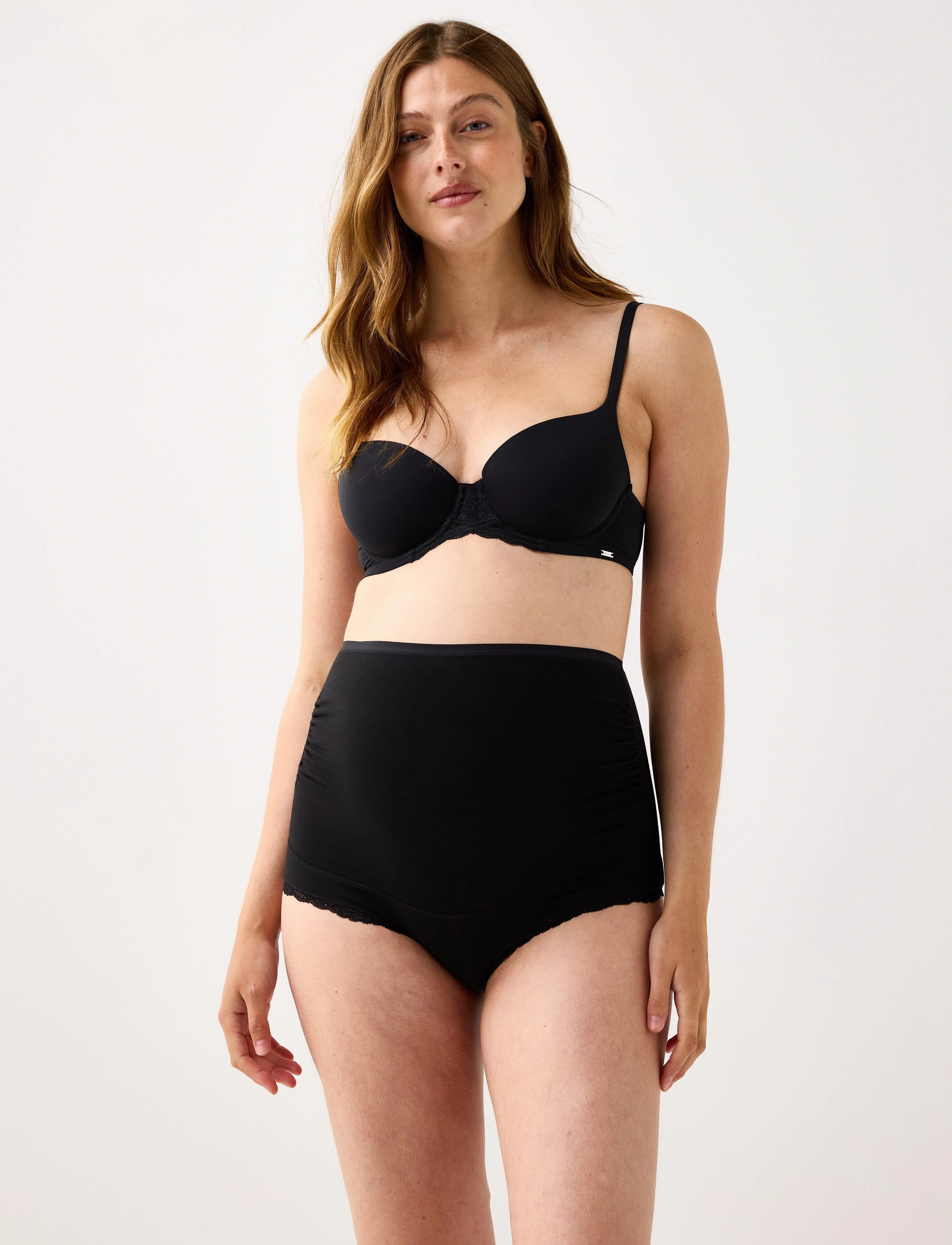 Lindex Brief 3 pk maternity brazilia - Lindex - LIGHT BROWN / multi