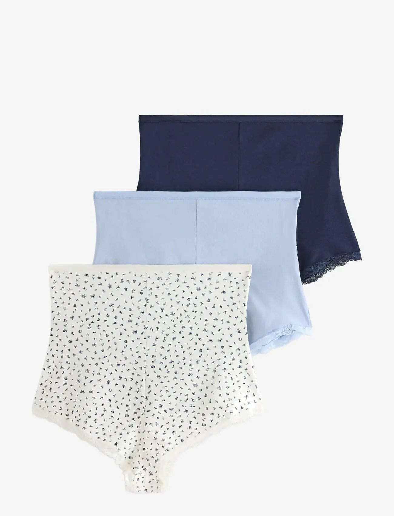 Lindex - 3-pack MOM brazilian maternity briefs - lingerie - light white - 1