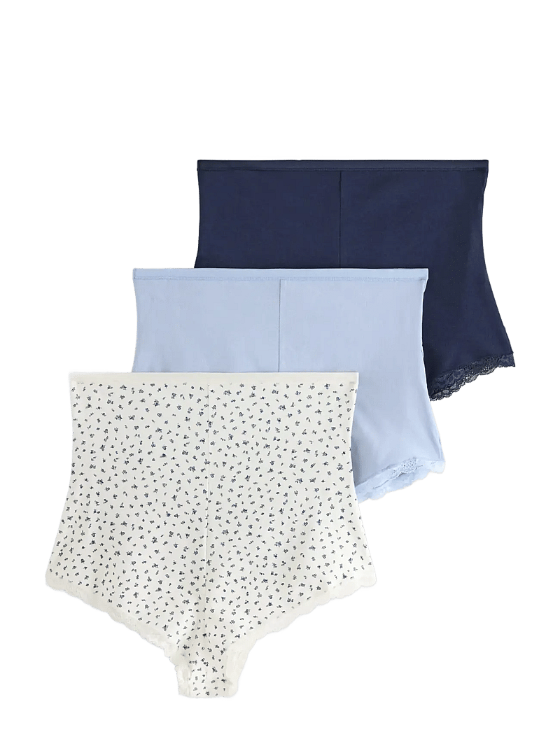 Lindex - 3-pack MOM brazilian maternity briefs - lingerie - light white - 1