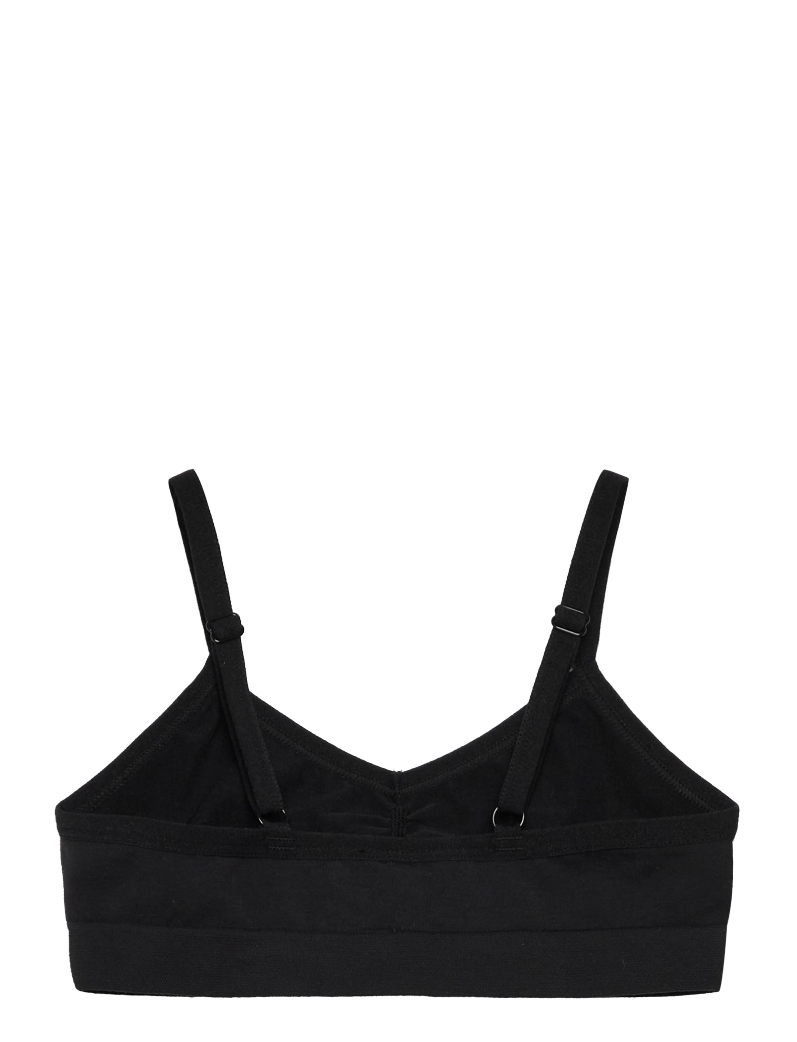Lindex - Top seamless v neck - topit - black - 1