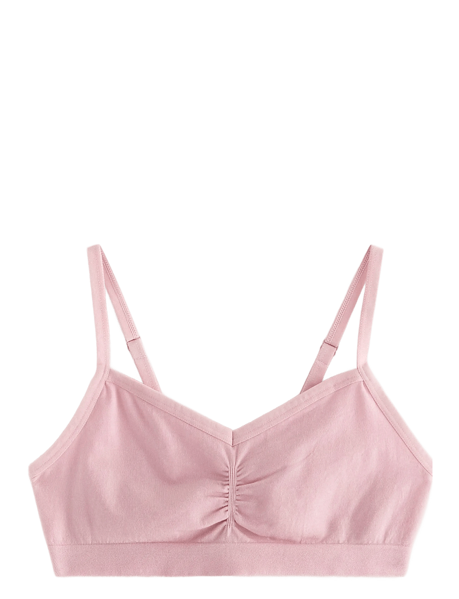 Lindex - Seamless short top - oberteile - dusty pink - 0