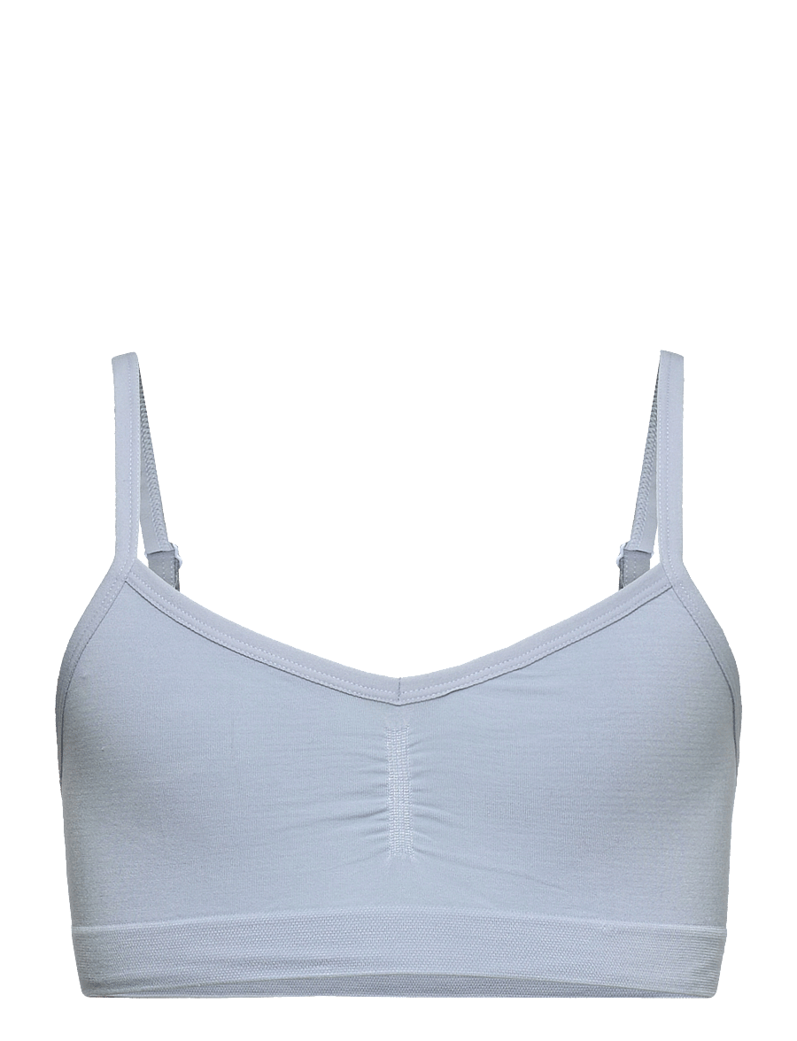 Lindex - Seamless short top - oberteile - light blue - 0