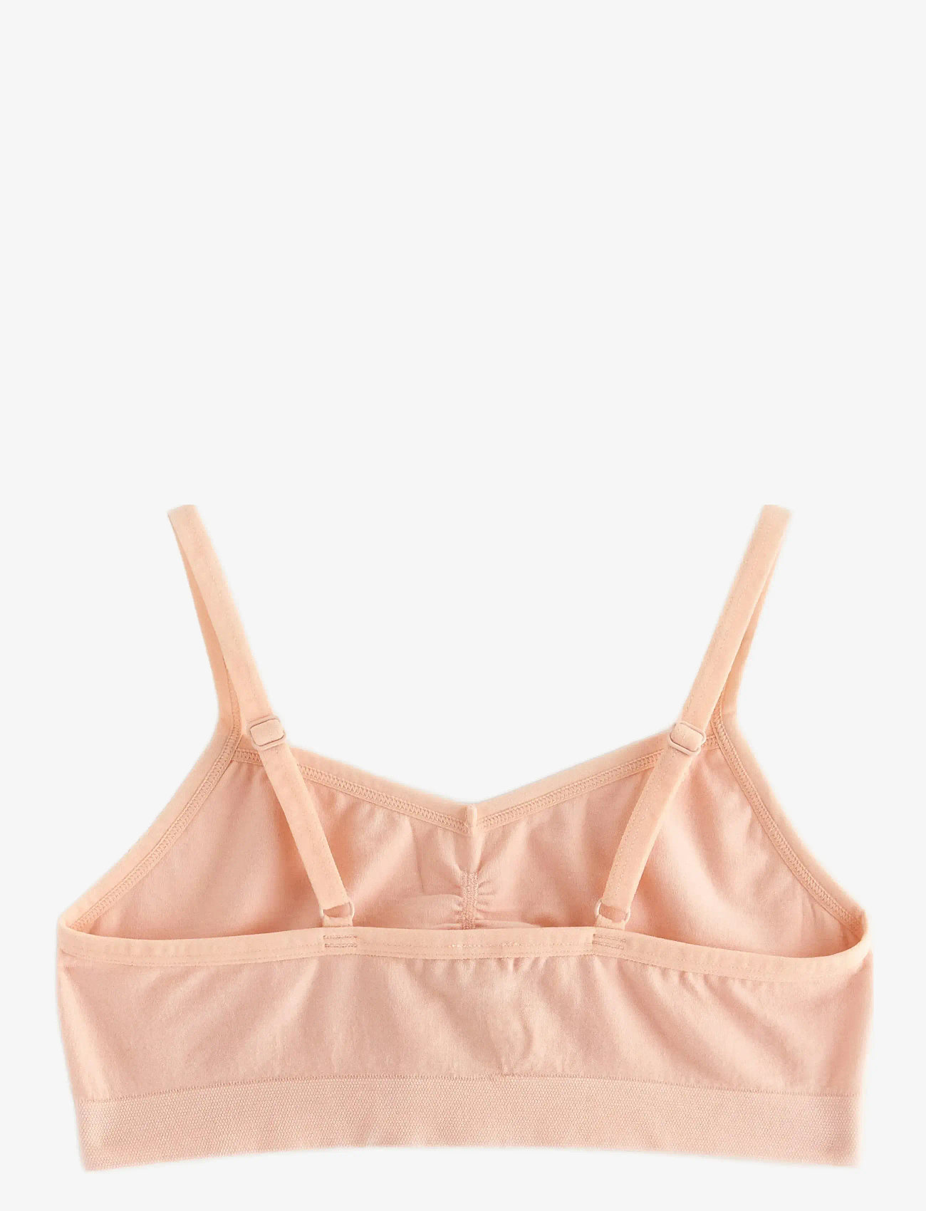 Lindex - Top seamless v neck - oberteile - light dusty pink - 1