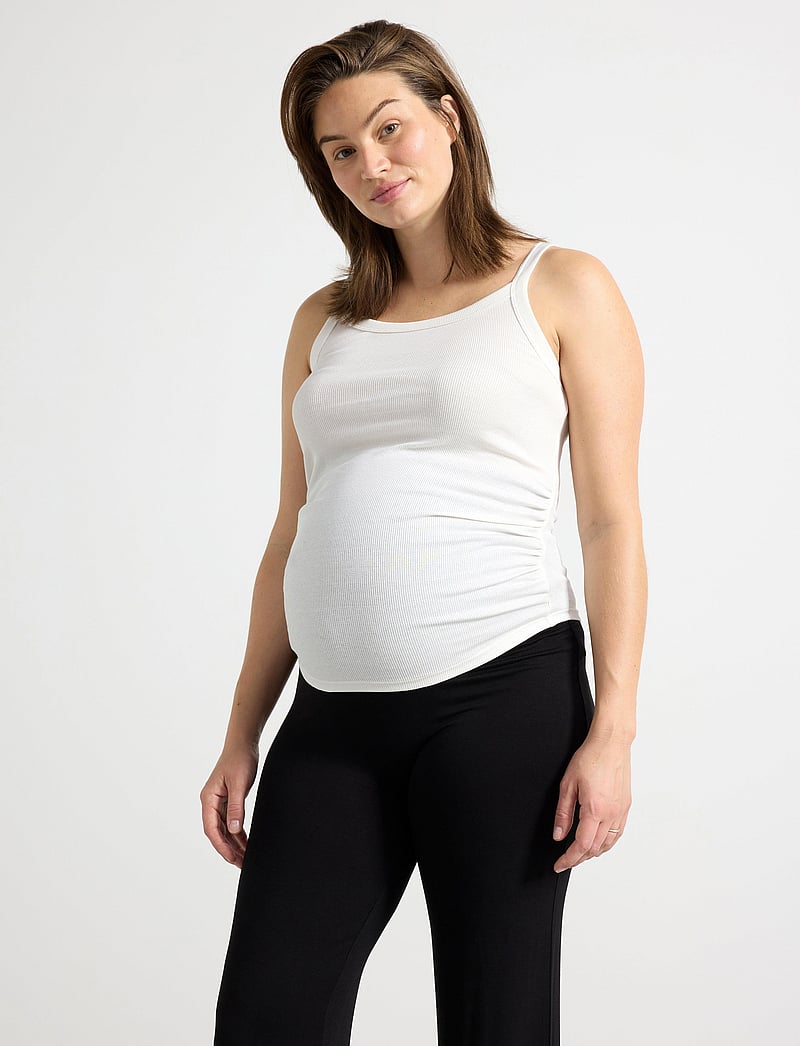 Lindex - Tanktop rib maternity - unterwäsche - off white - 0