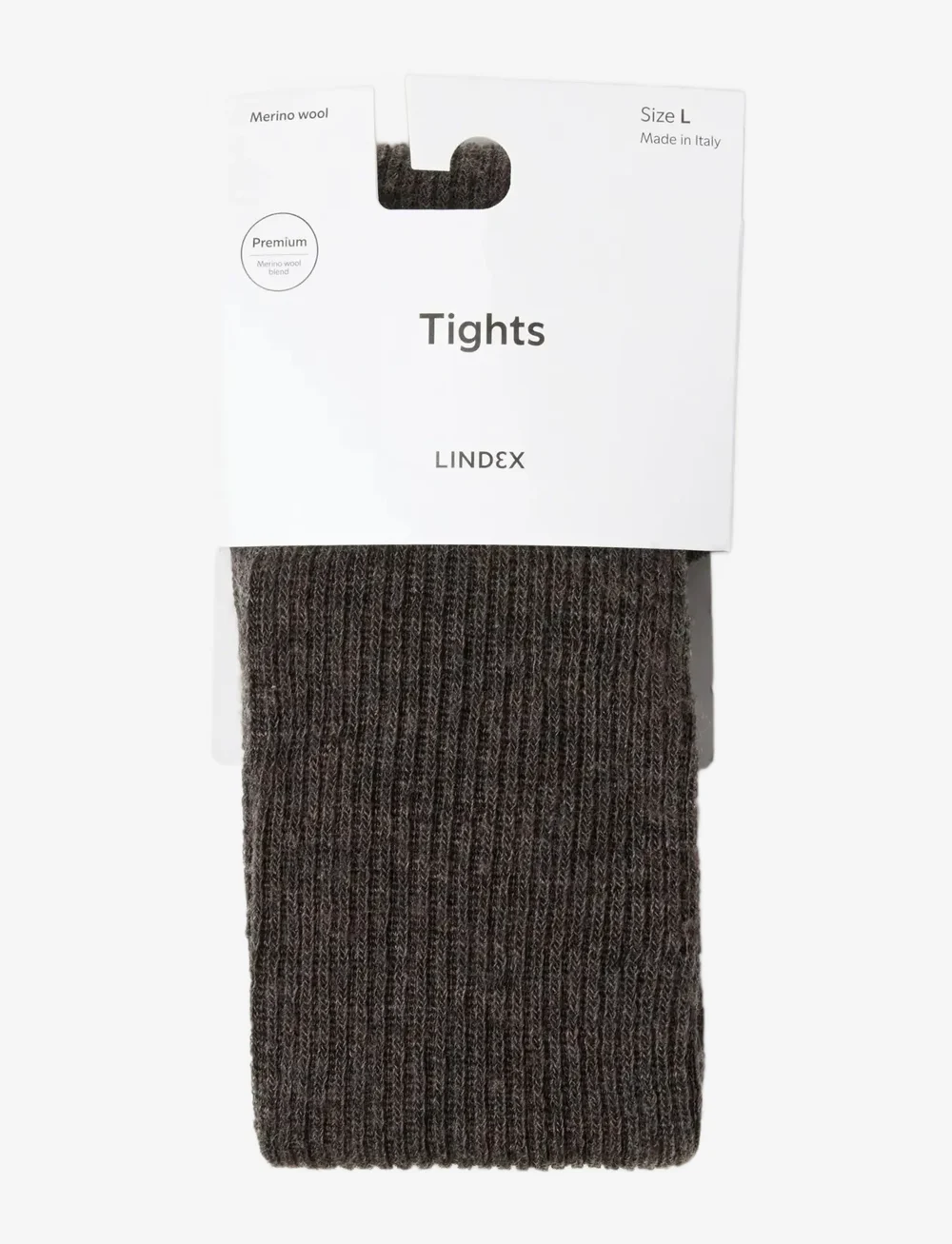 Lindex - Tights wool rib - besondere anlässe - brown melange - 1