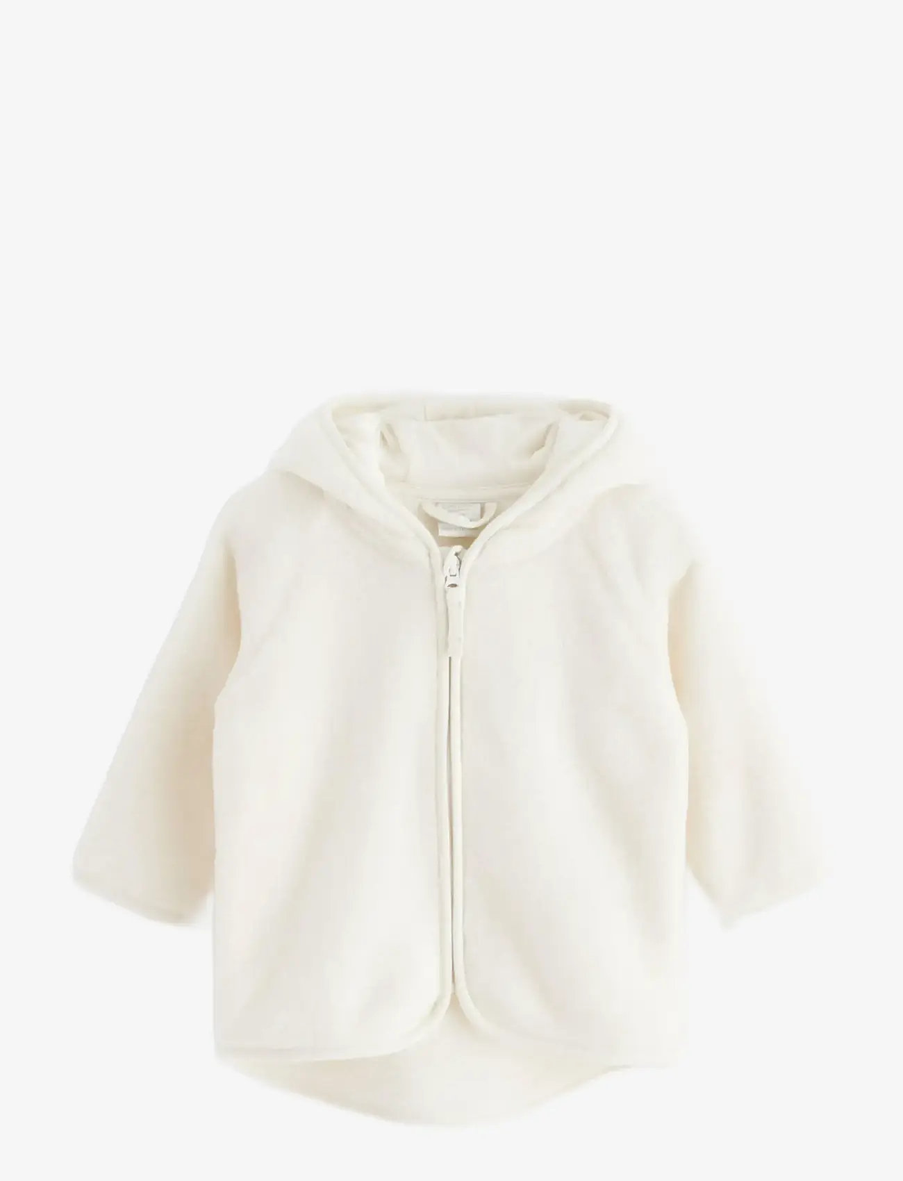 Lindex - Jacket pile newborn - fleecejacken - light dusty white - 0