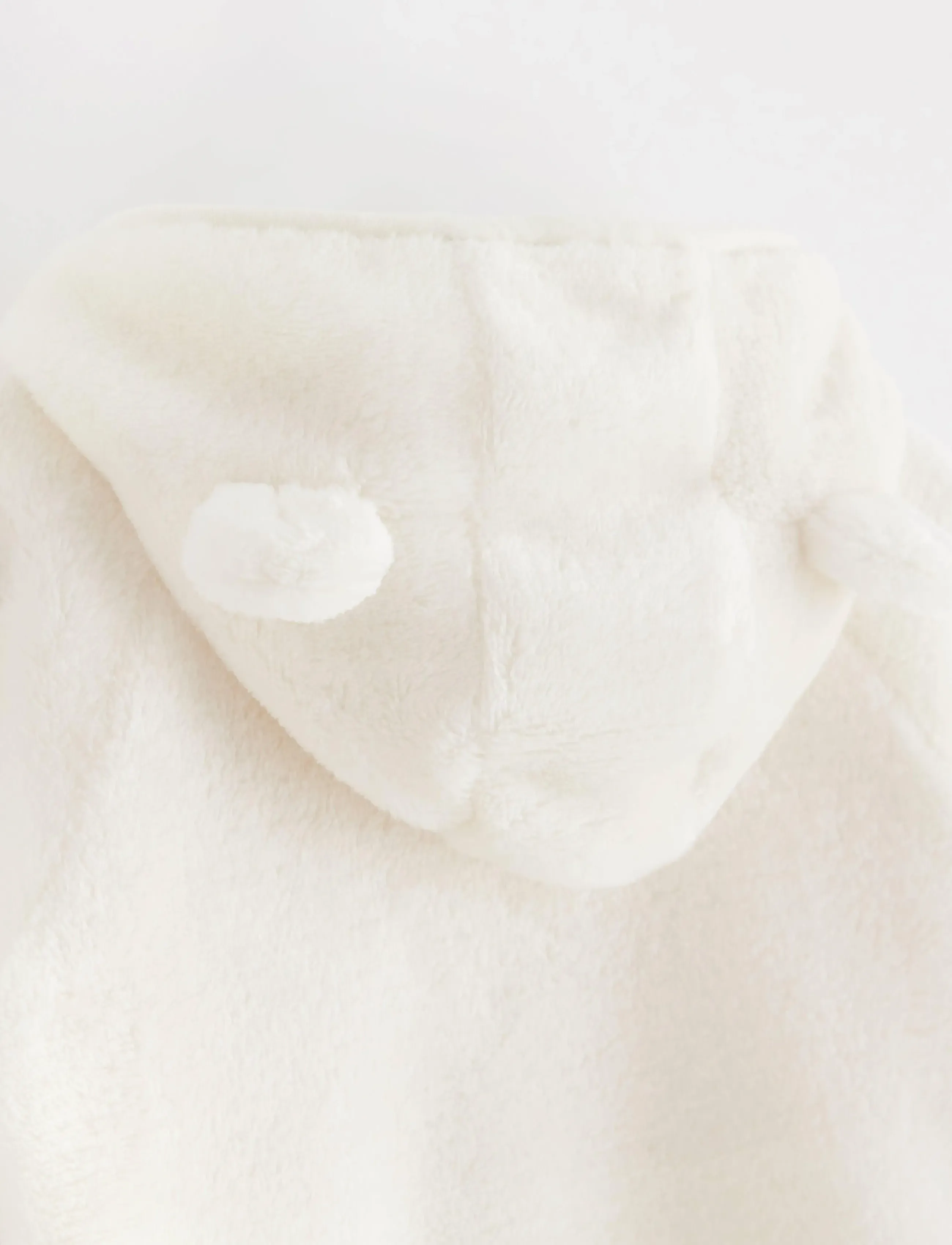 Lindex - Teddy jacket - light dusty white - 2