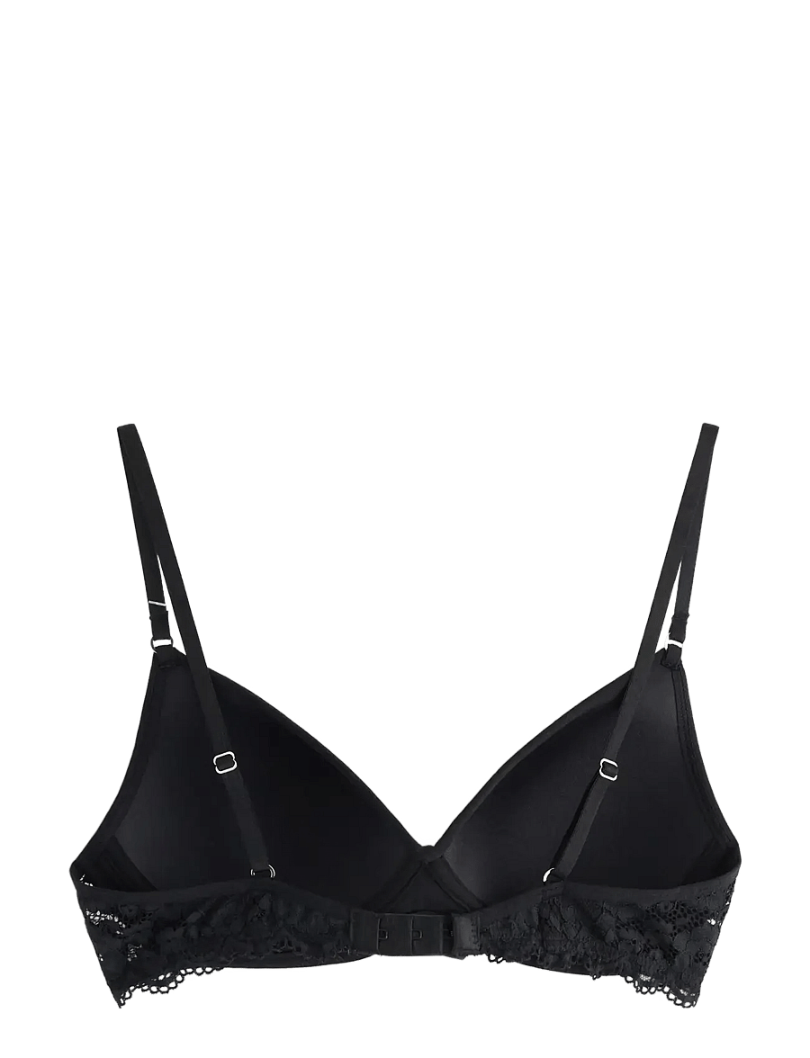 Lindex - Wirefree soft bra - push-up bhs - black - 2