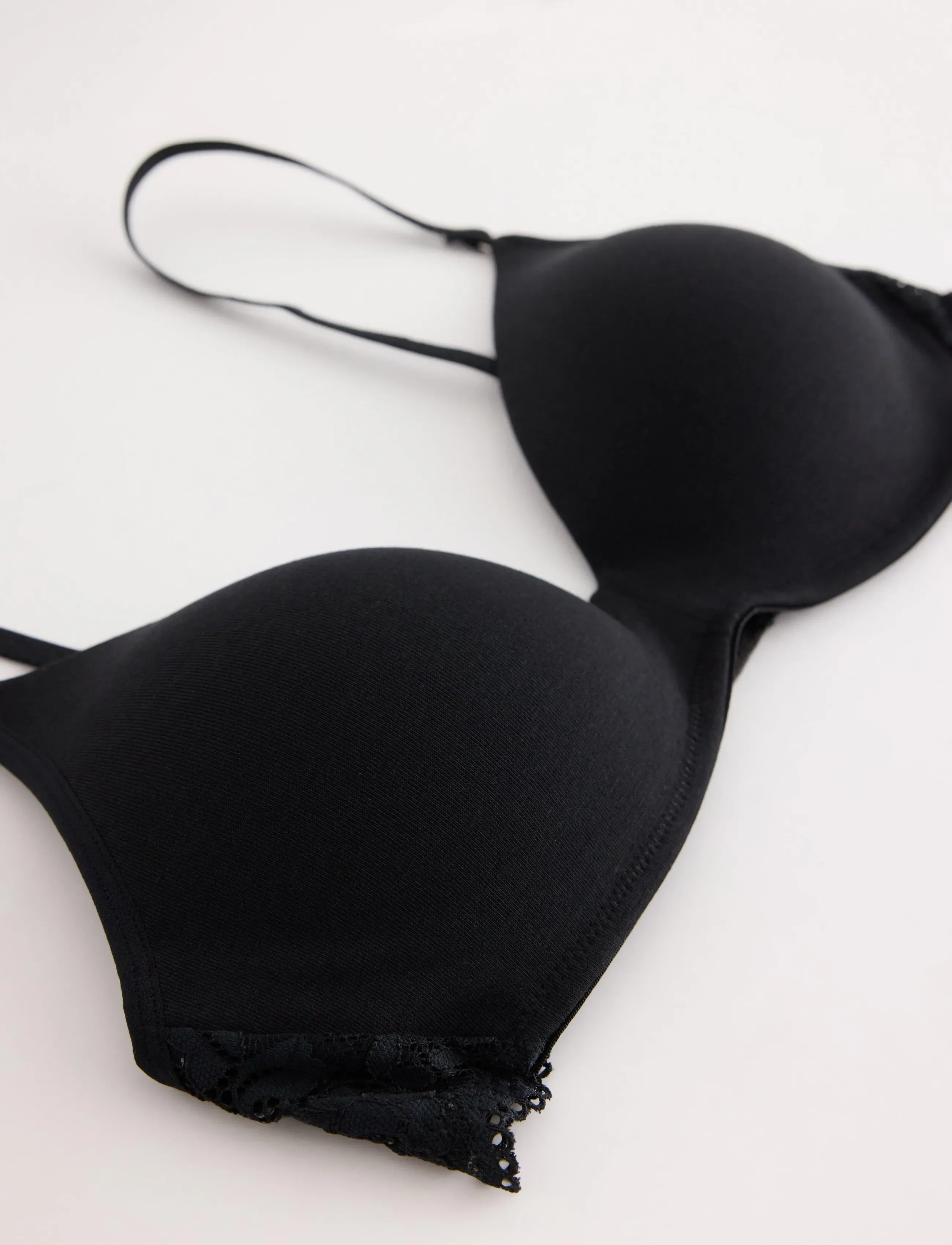 Lindex - Wirefree soft bra - push-up bhs - black - 5