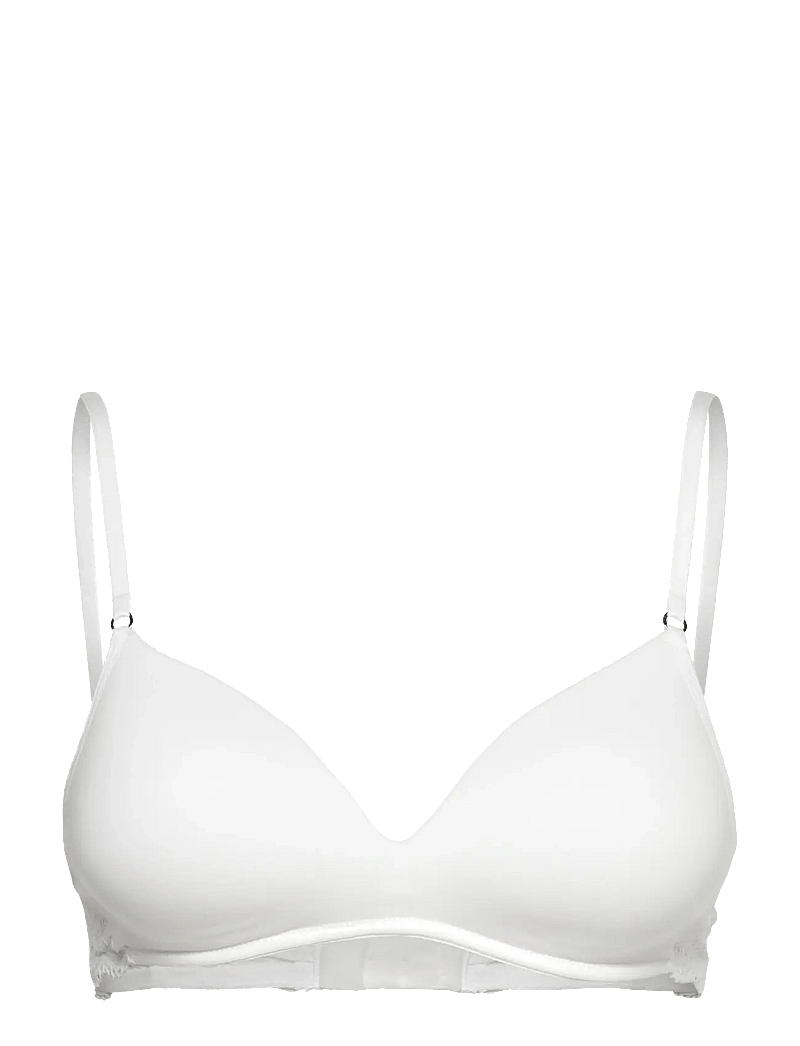 Lindex - Wirefree soft bra - push up bhs - white - 0