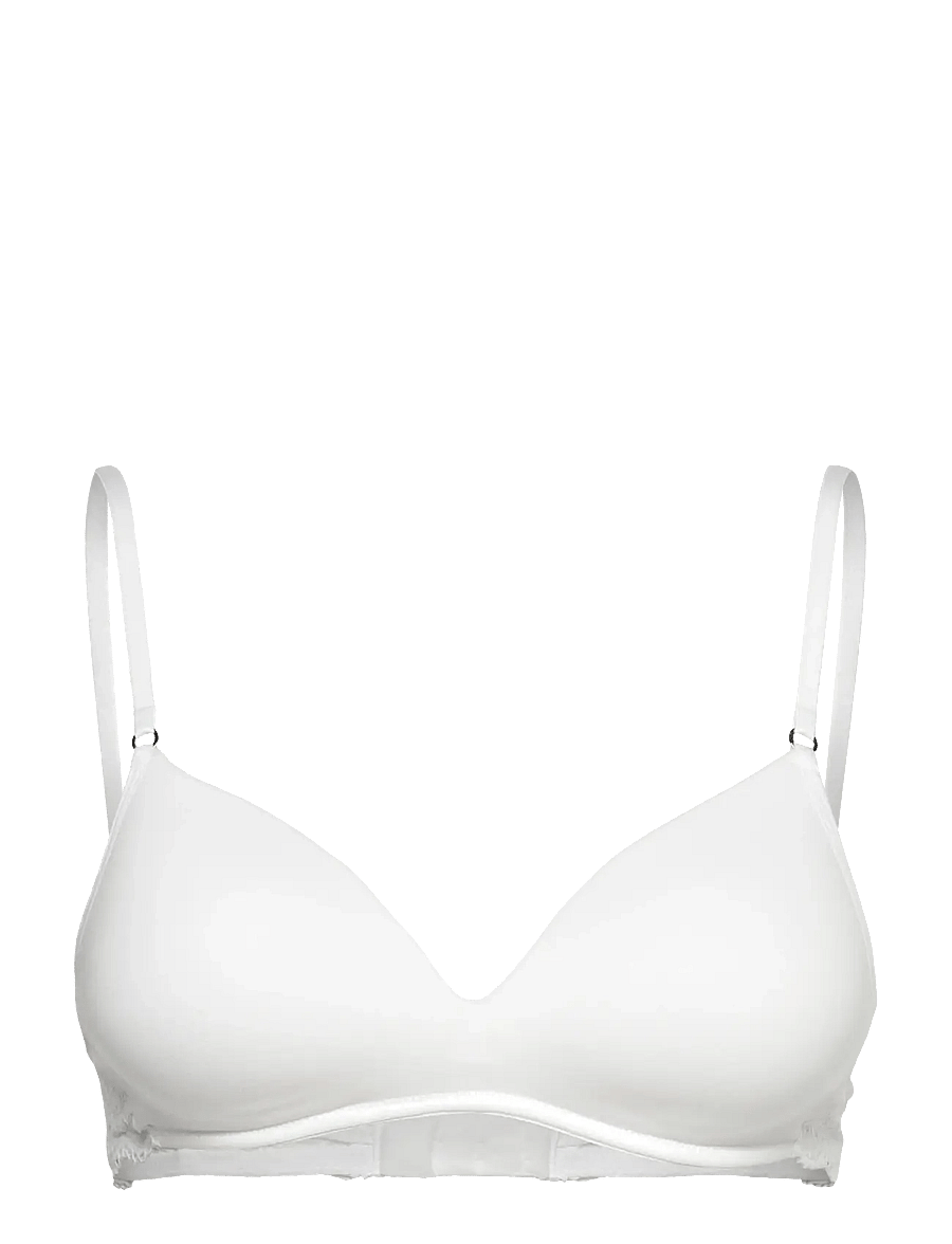 Lindex - Wirefree soft bra - push-up bhs - white - 0