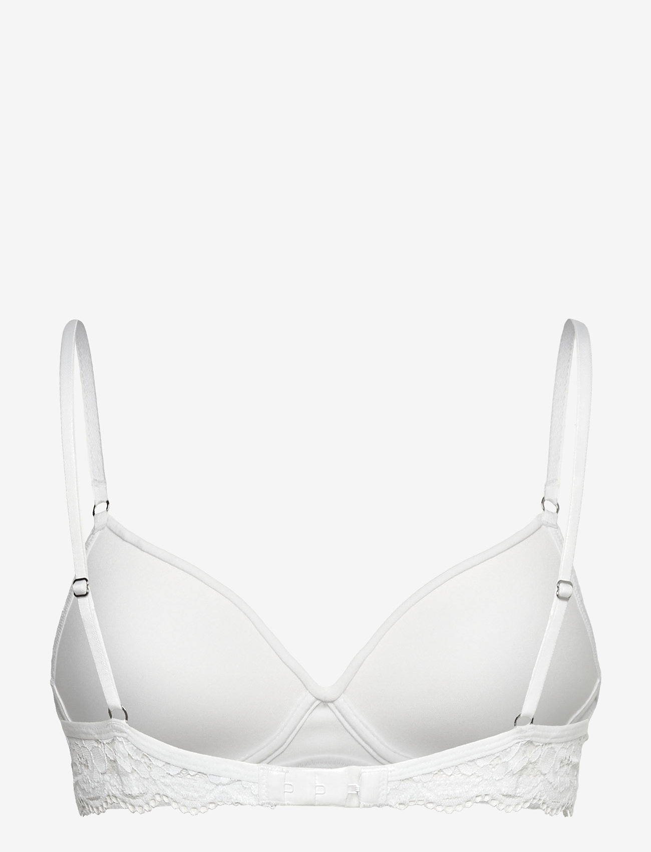 Lindex - Wirefree soft bra - push up bhs - white - 1