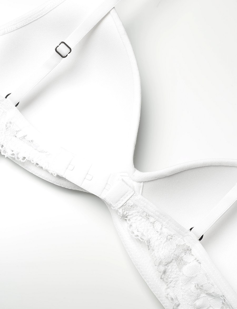 Lindex - Wirefree soft bra - push-up bhs - white - 3