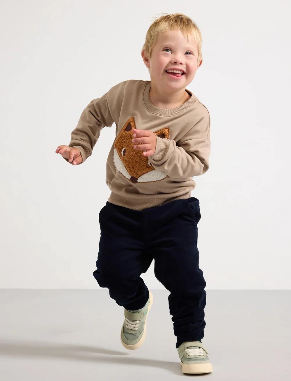 Lindex - Trousers Cord lined - joggings - dark navy - 0