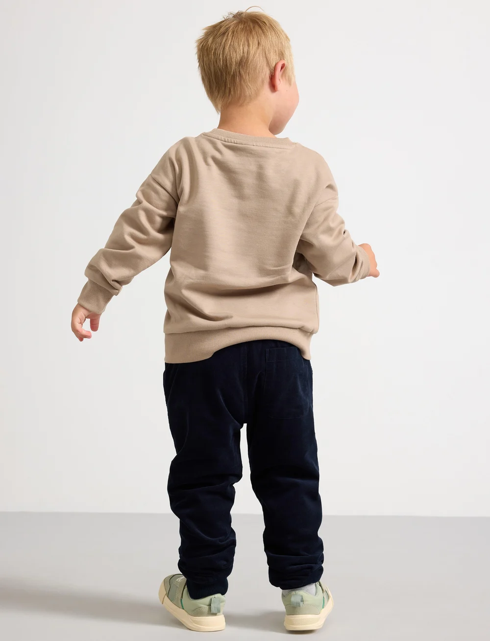 Lindex - Trousers Cord lined - joggings - dark navy - 3