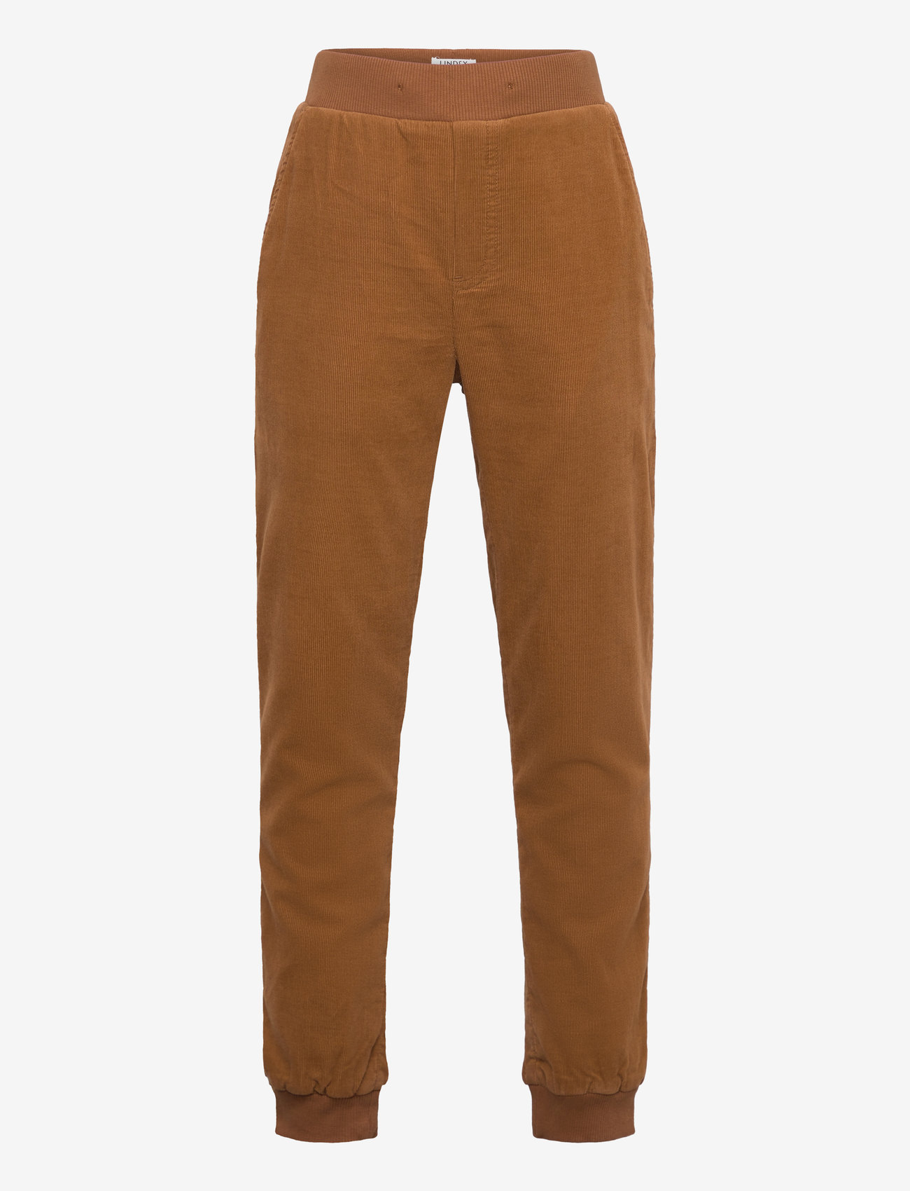 Lindex - Trousers Cord lined - mjukisbyxor - light dusty brown - 1