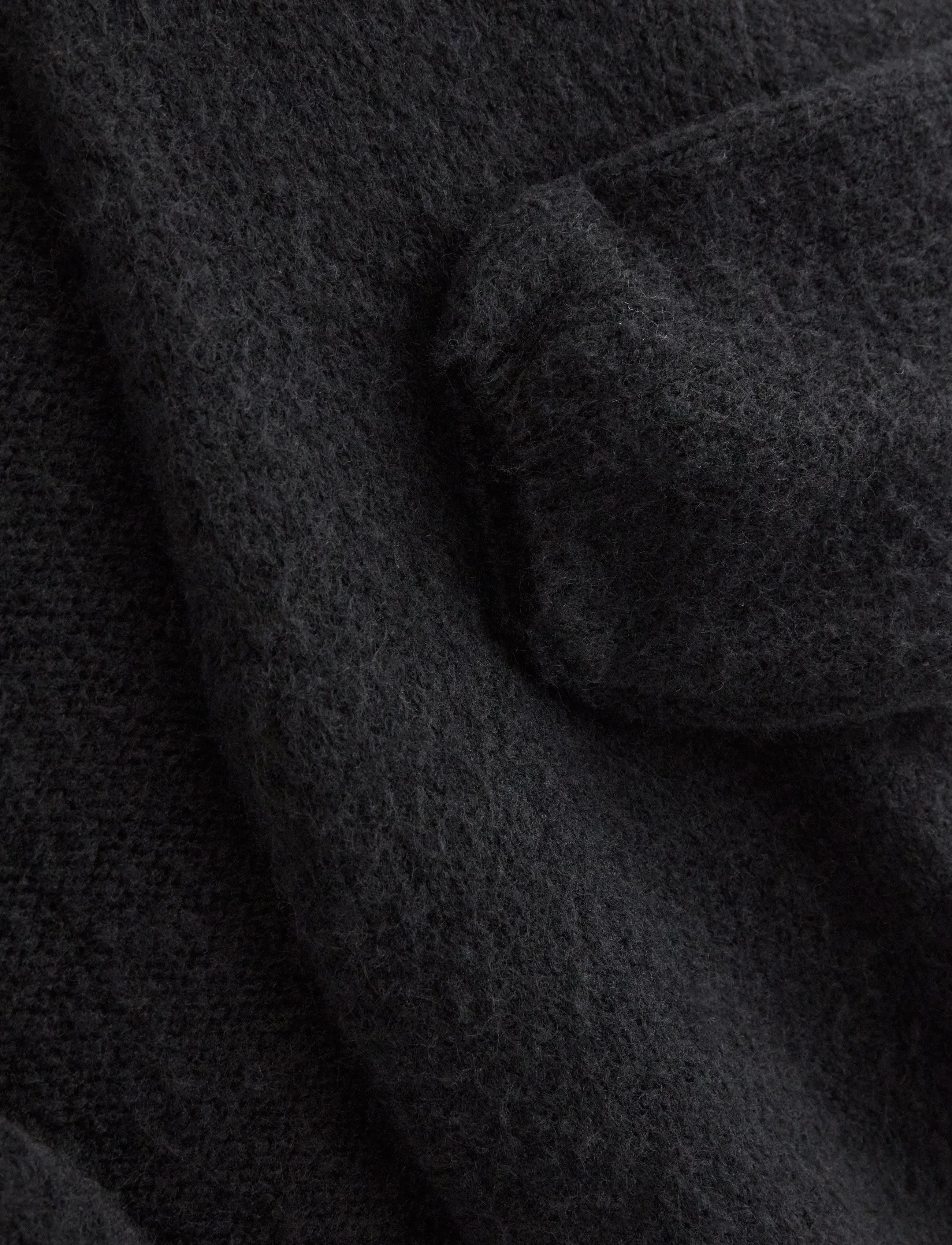 Lindex - Knitted cardigan - koftor - black - 5
