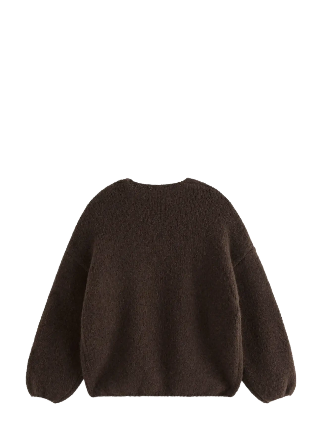 Lindex - Knitted cardigan - swetry rozpinane - dark brown - 2