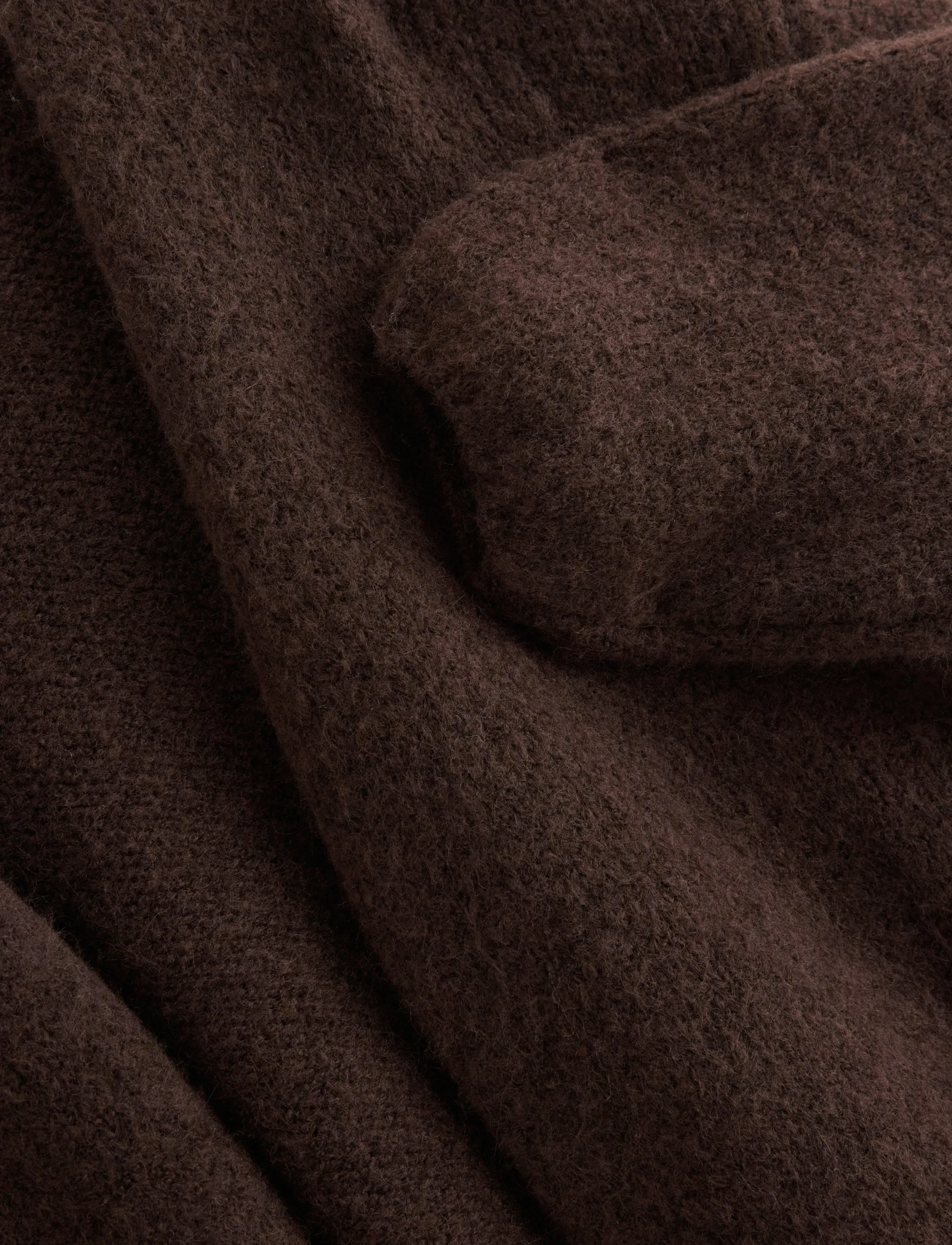 Lindex - Knitted cardigan - swetry rozpinane - dark brown - 5