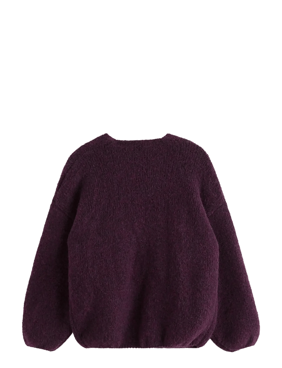 Lindex - Knitted cardigan - strickjacken - dark lilac - 2