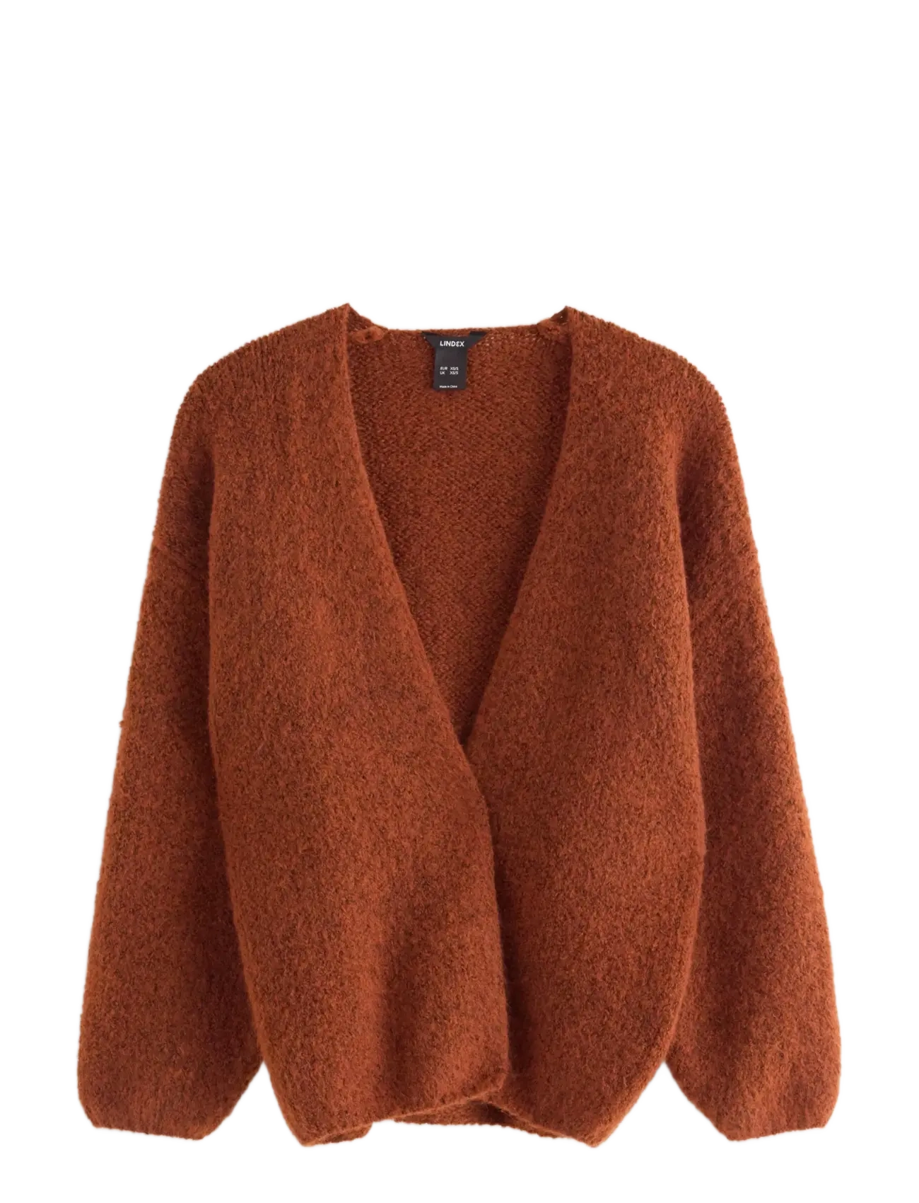 LINDEX Strick Cardigan Orange - XS/S - Damen