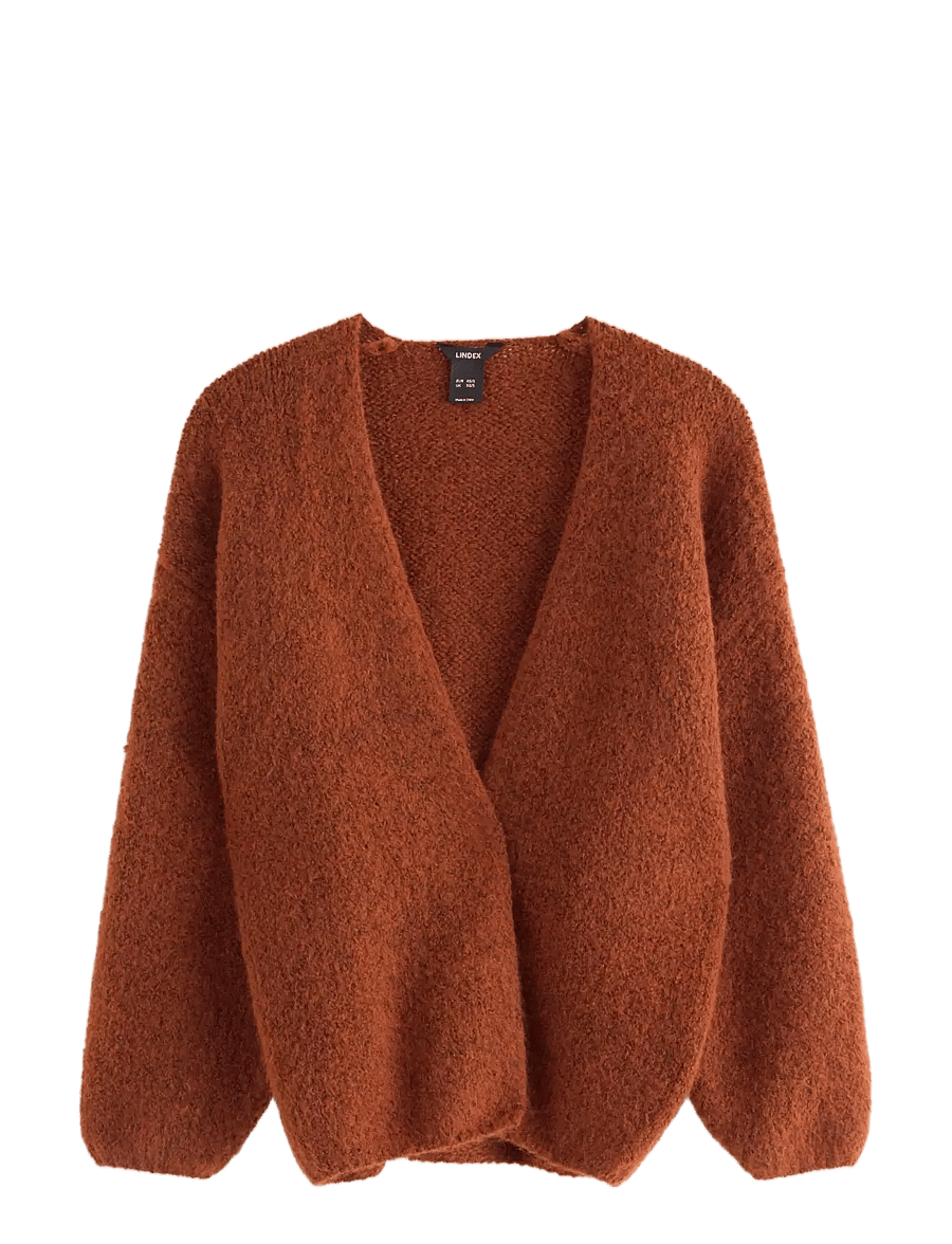 Lindex - Knitted cardigan - strickjacken - dusty orange - 1