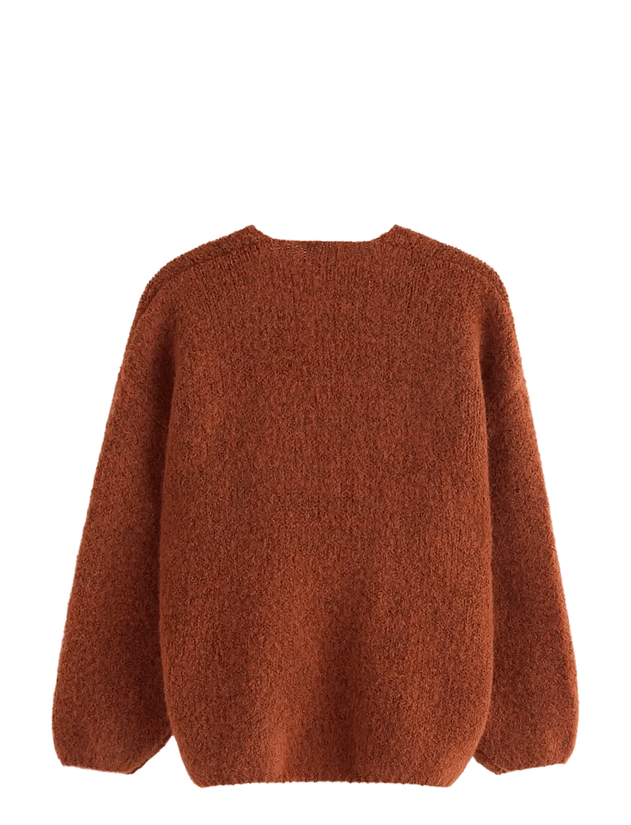 Lindex - Knitted cardigan - strickjacken - dusty orange - 2
