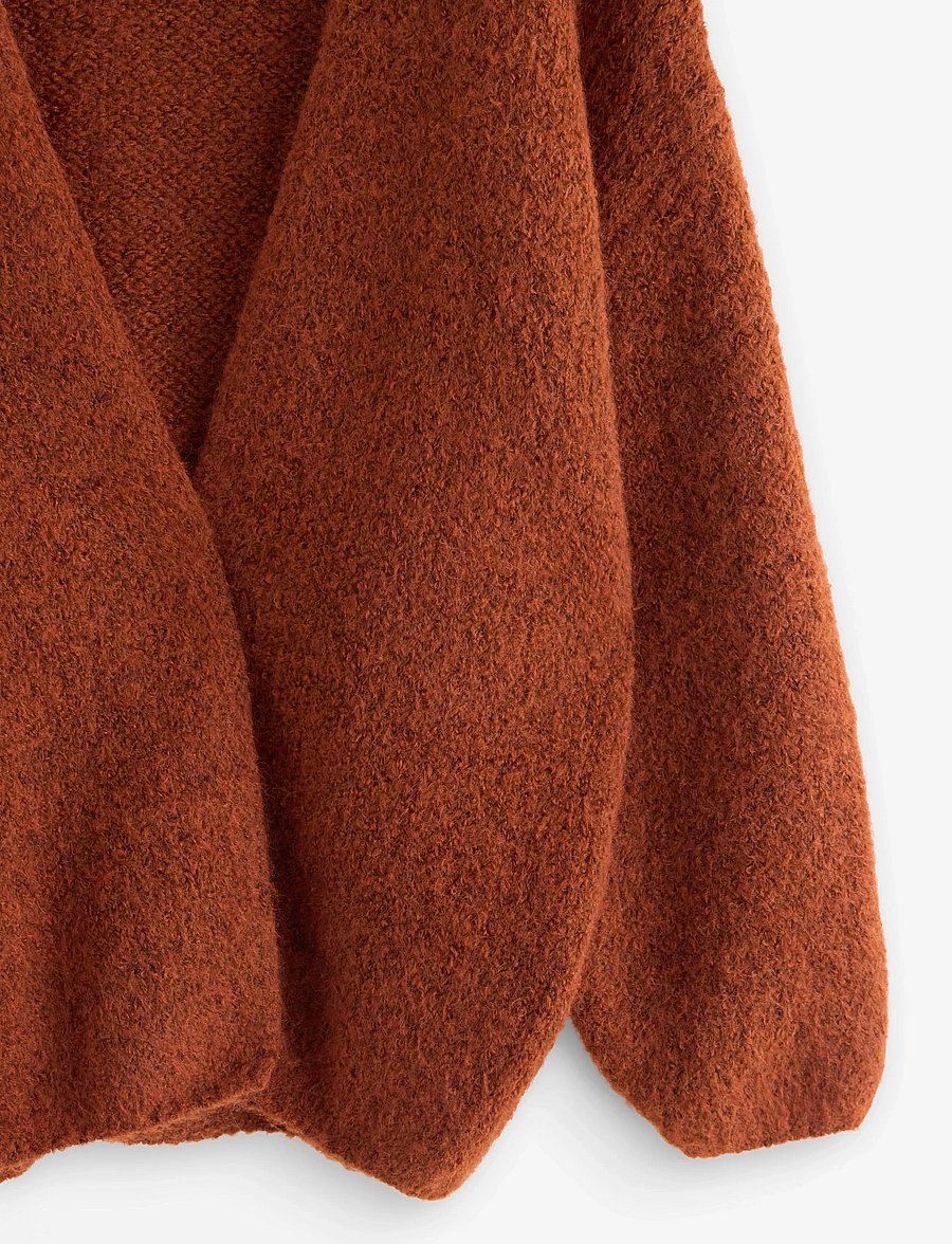 Lindex - Knitted cardigan - strickjacken - dusty orange - 5