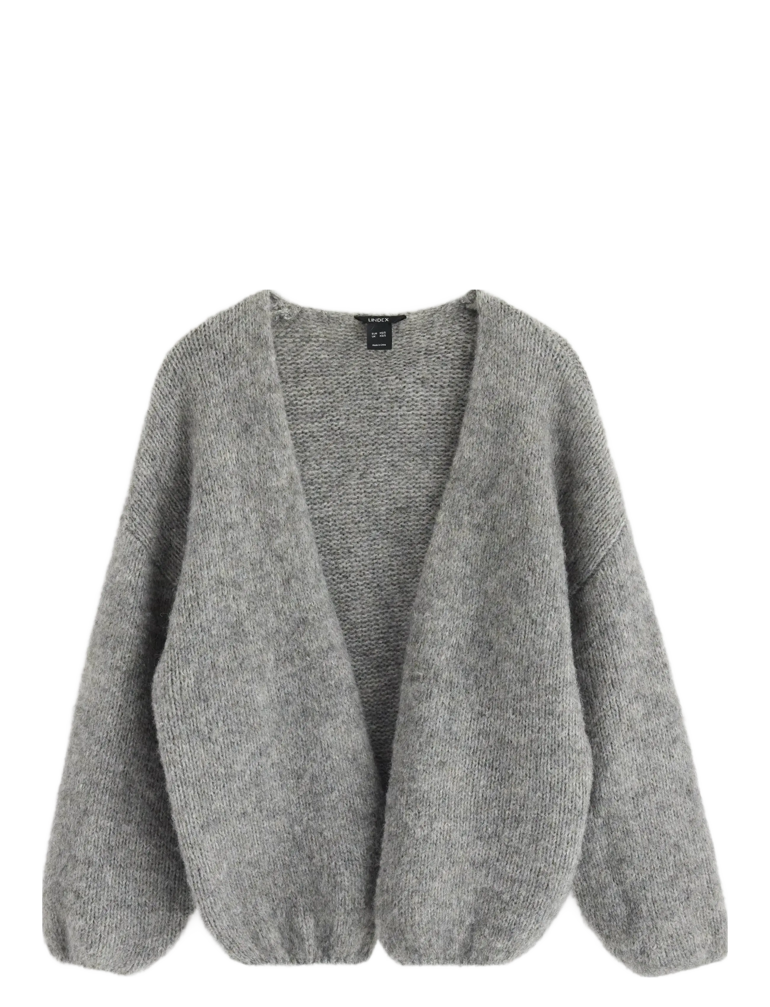 Lindex Knitted cardigan - Cardigans - GREY / grey