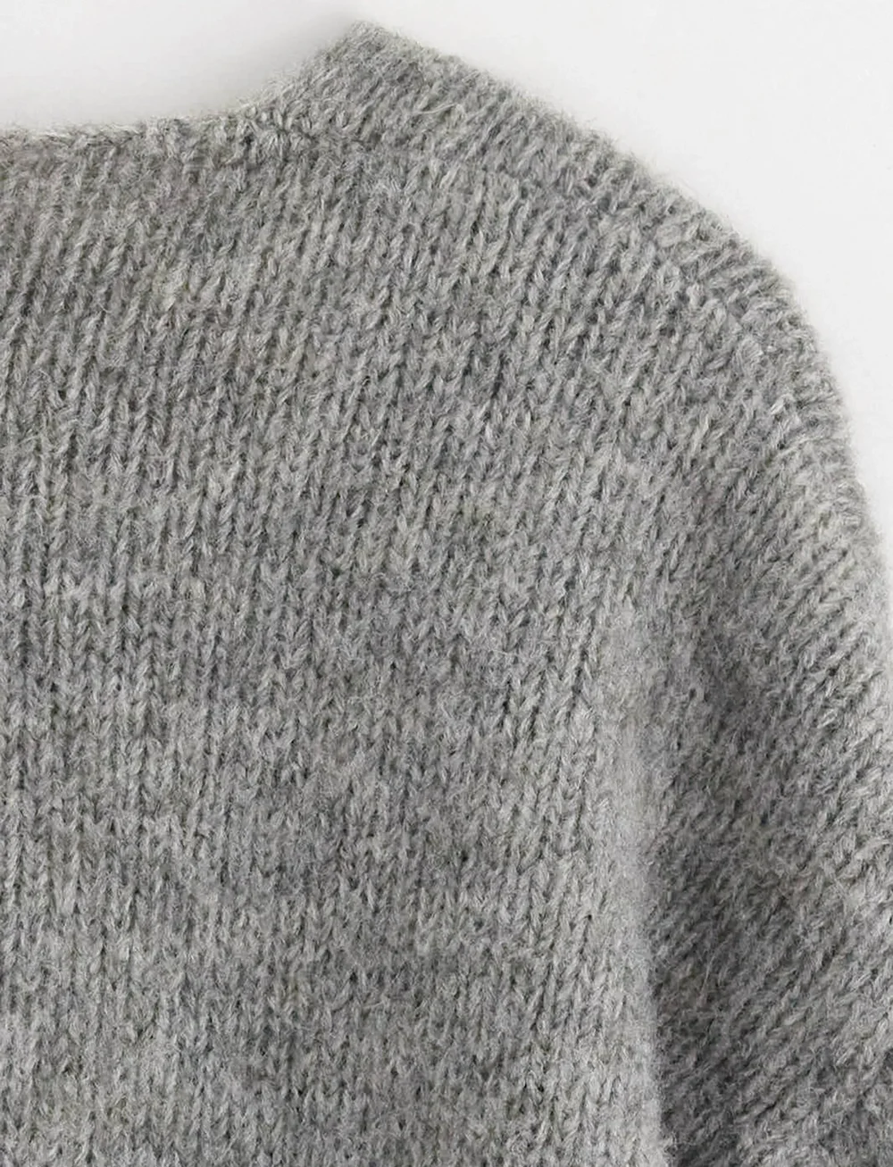 Lindex - Strikket cardigan - koftor - grey - 5