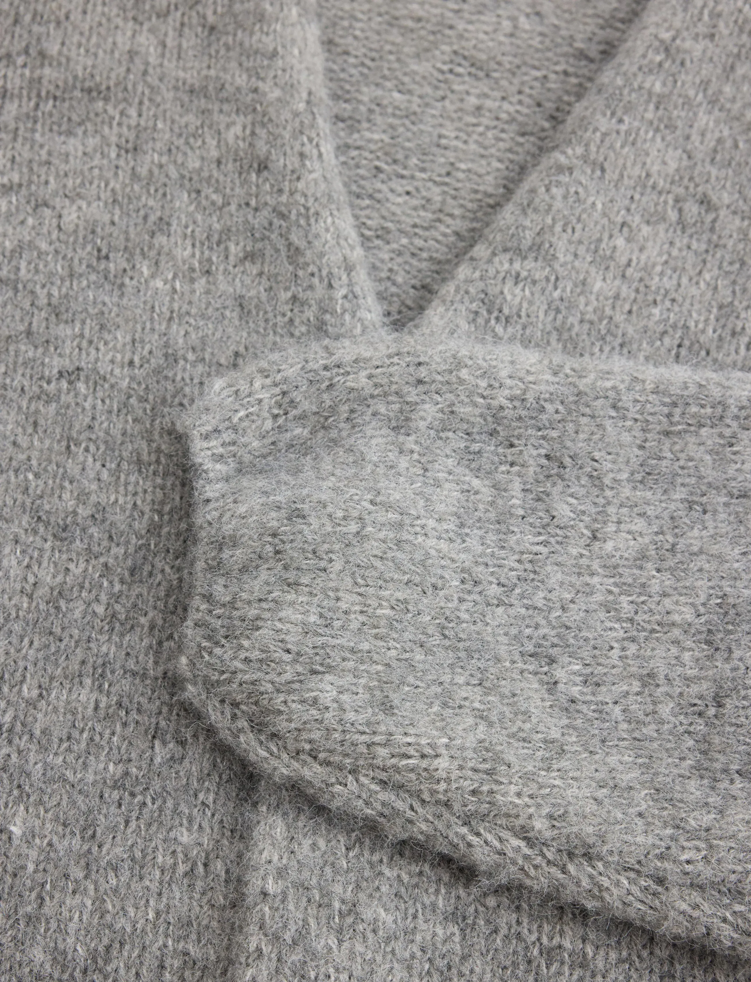 Lindex - Knitted cardigan - cardigans - grey melange - 5
