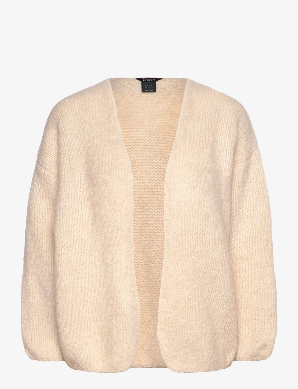 Lindex - Strikket cardigan - koftor - light beige - 1